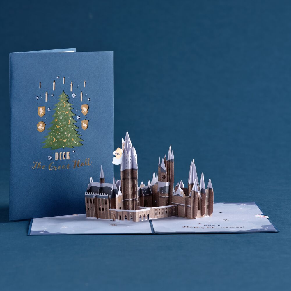 Harry Potter™ Christmas at Hogwarts™ Pop-Up Card、mySite、solidvoid
