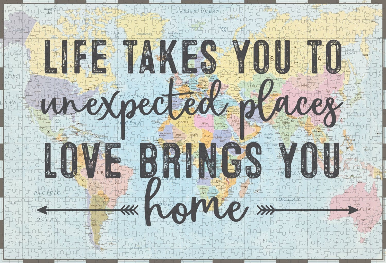  Jigsaw Puzzle - Love Brings You Home 1000 Piece、mySite、ghnorth