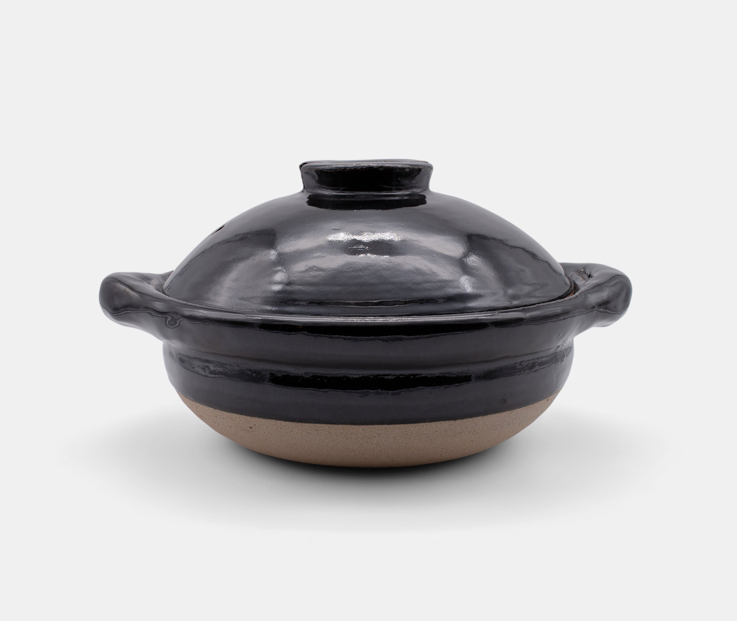 Donabe Pot Medium - Kuroame Glaze、mySite、topwebapps