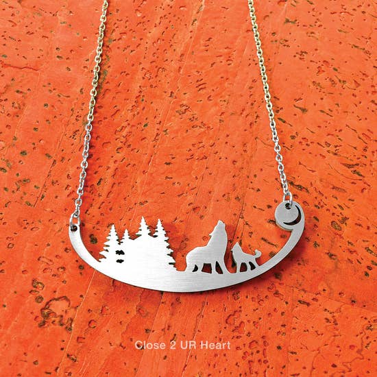 Wild Animal Necklaces Stainless Steel MADE IN THE USA*、mySite、g9winljtr
