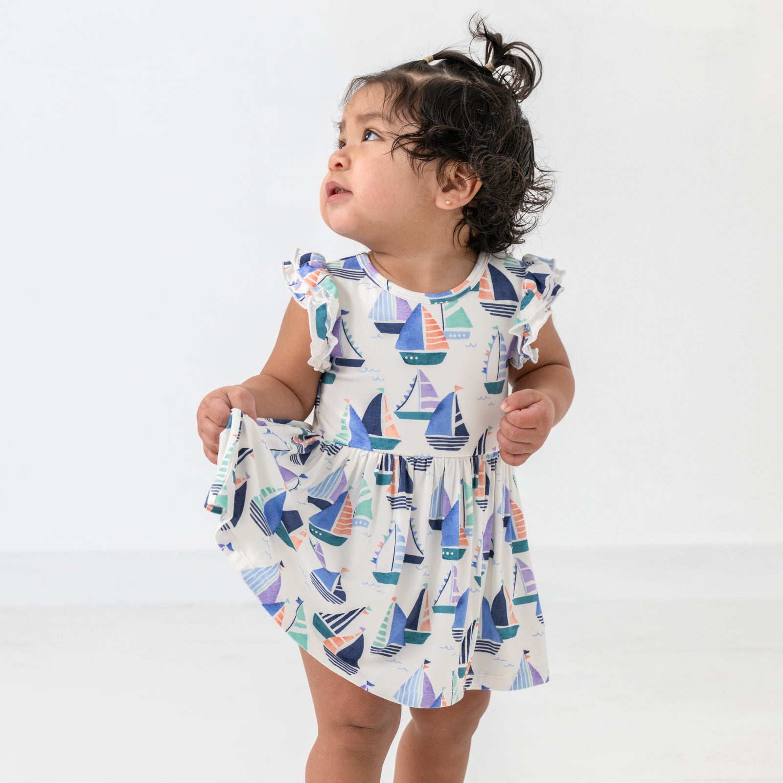  Seas The Day Flutter Skater Dress with Bodysuit、mySite、layawaytickets