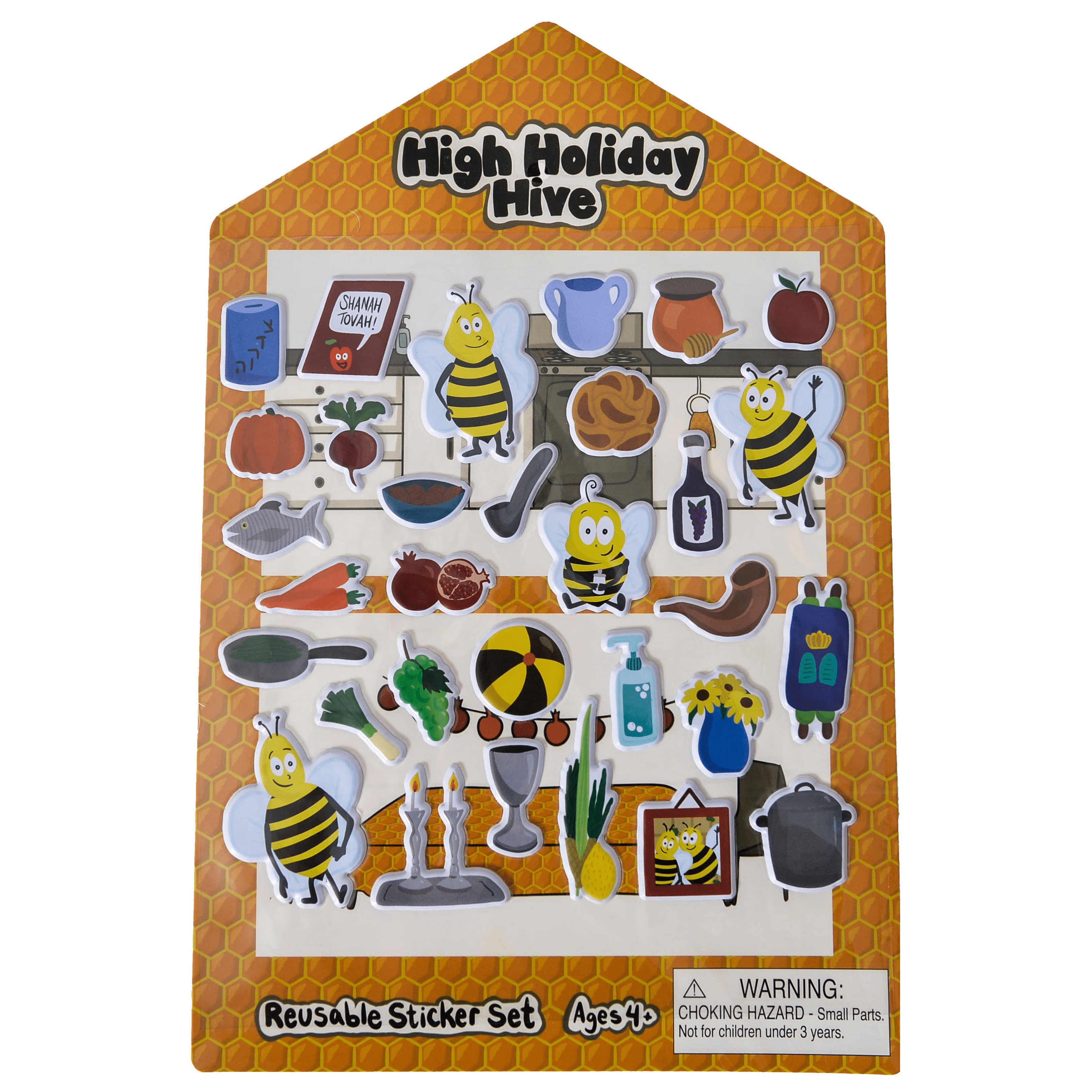 High Holiday Hive Sticker Set by Midrash Manicures、mySite、topwebapps
