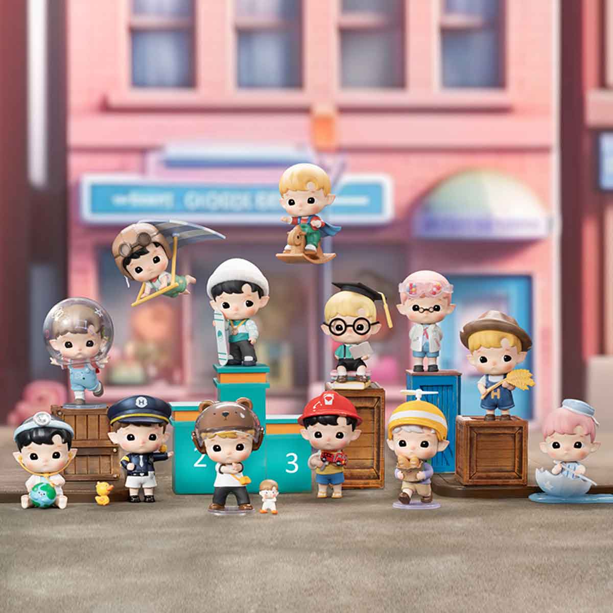  Hacipupu My Little Hero Series Figures、mySite、greenlandpopulation