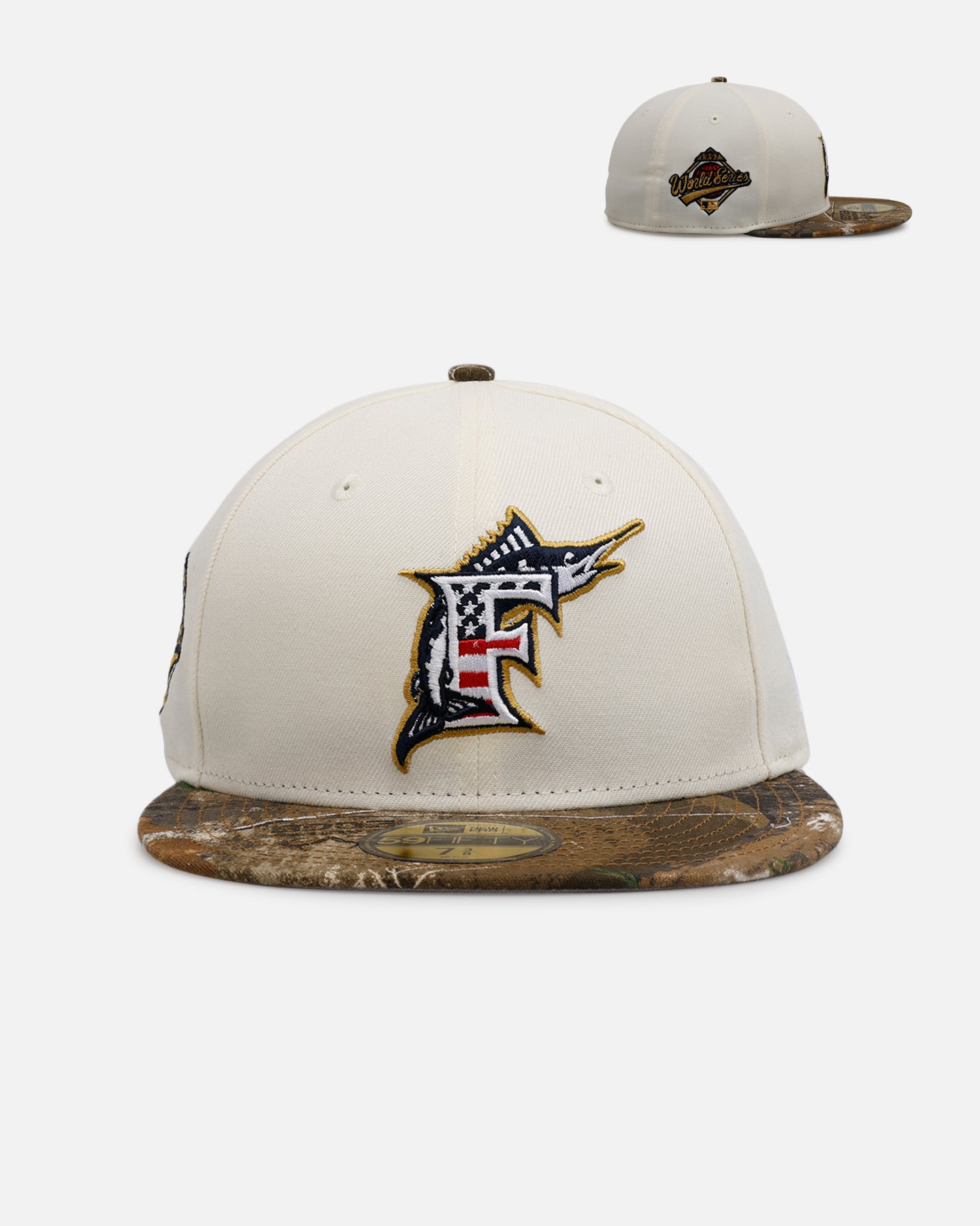 New Era Florida Marlins 'Stars And Stripes' 59FIFTY Fitted Chrome、mySite、zt4zffjzw