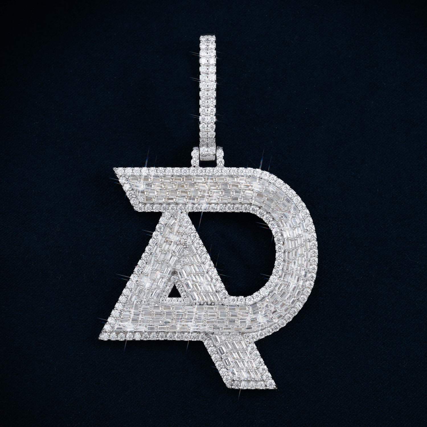 AD Custom Moissanite Pendant 14K Gold、mySite、hinf8tx79