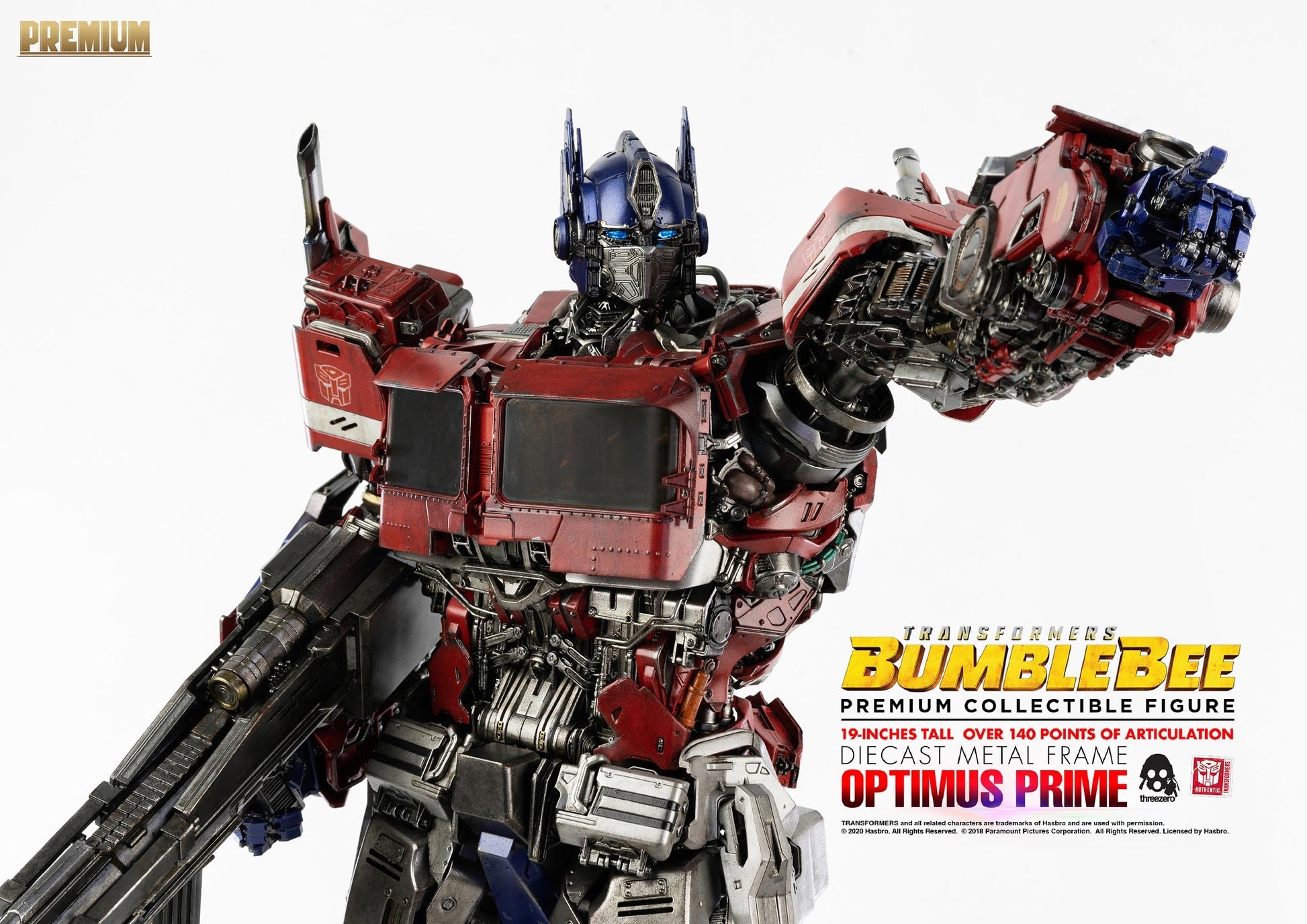 Threezero Transformers: Bumblebee Premium Collectible Optimus Prime、mySite、hgirdovlk
