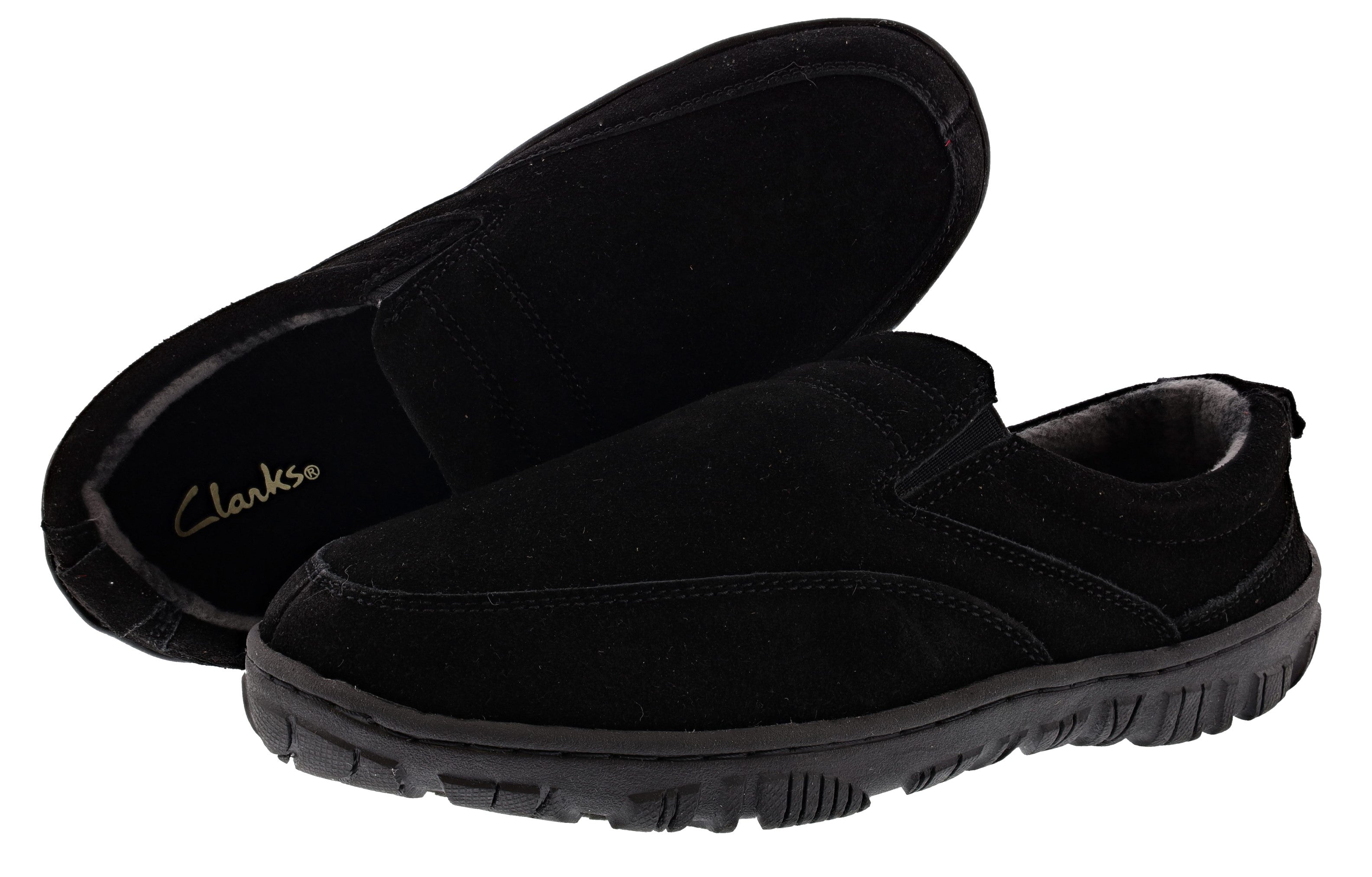 Clarks Men's Josh Indoor & Outdoor Winter Slippers、mySite、dreamappss