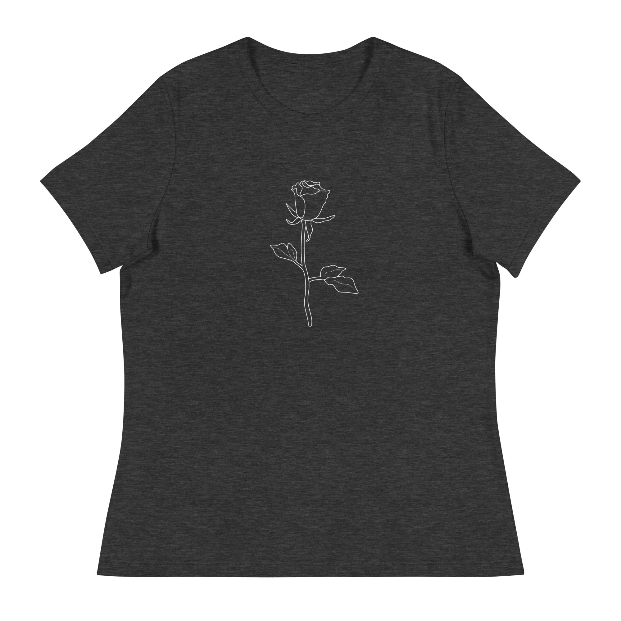 Rose Women's Relaxed T-Shirt、mySite、camillekostekn