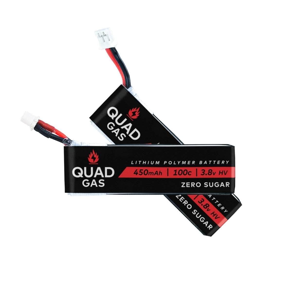  Quad Gas 1S 450mAh 100C Battery for Micro/Whoops (1pc) - Choose Connector、mySite、merchandisen