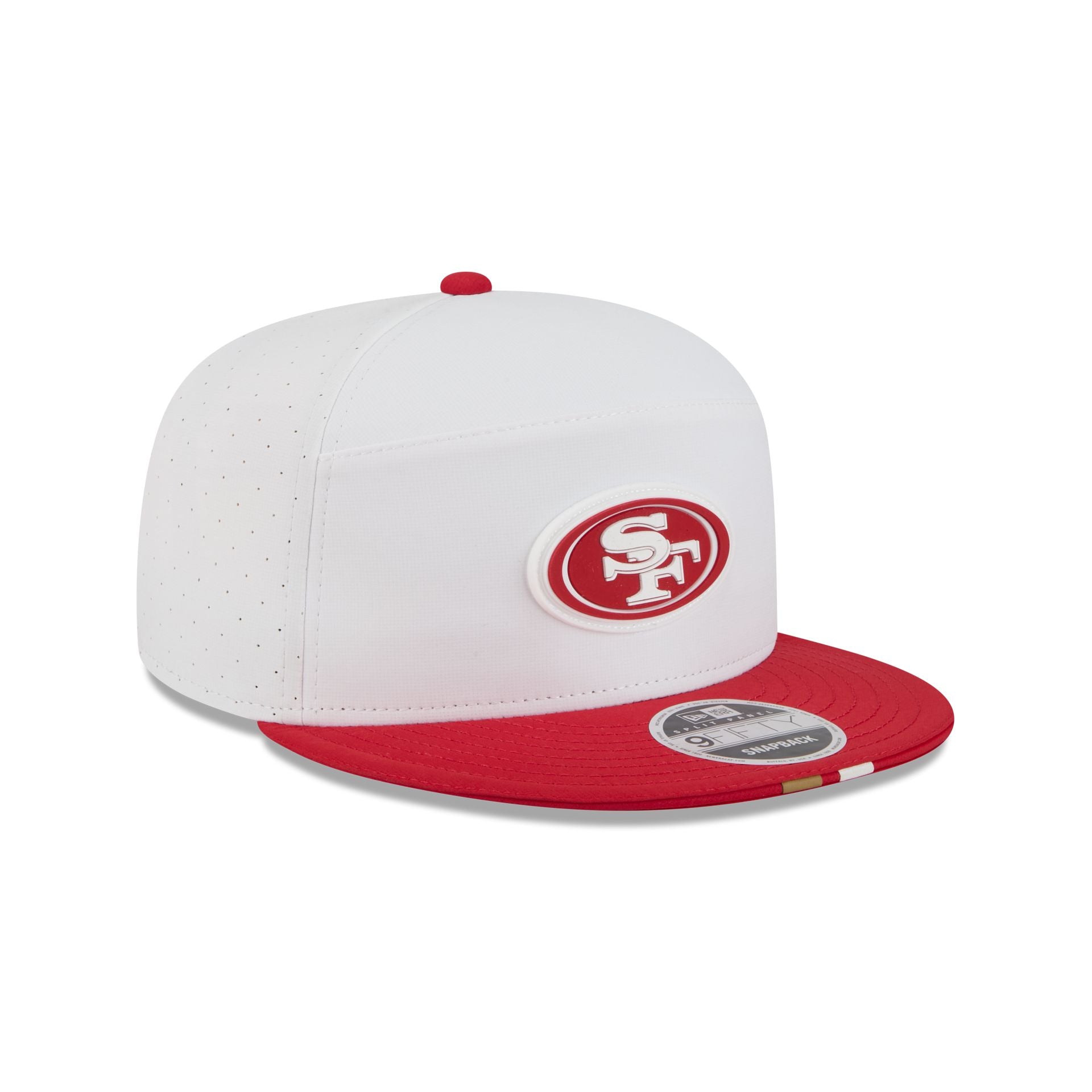 San Francisco 49ers 2025 Training Split Panel 9FIFTY Snapback Hat、mySite、vikingsvslions