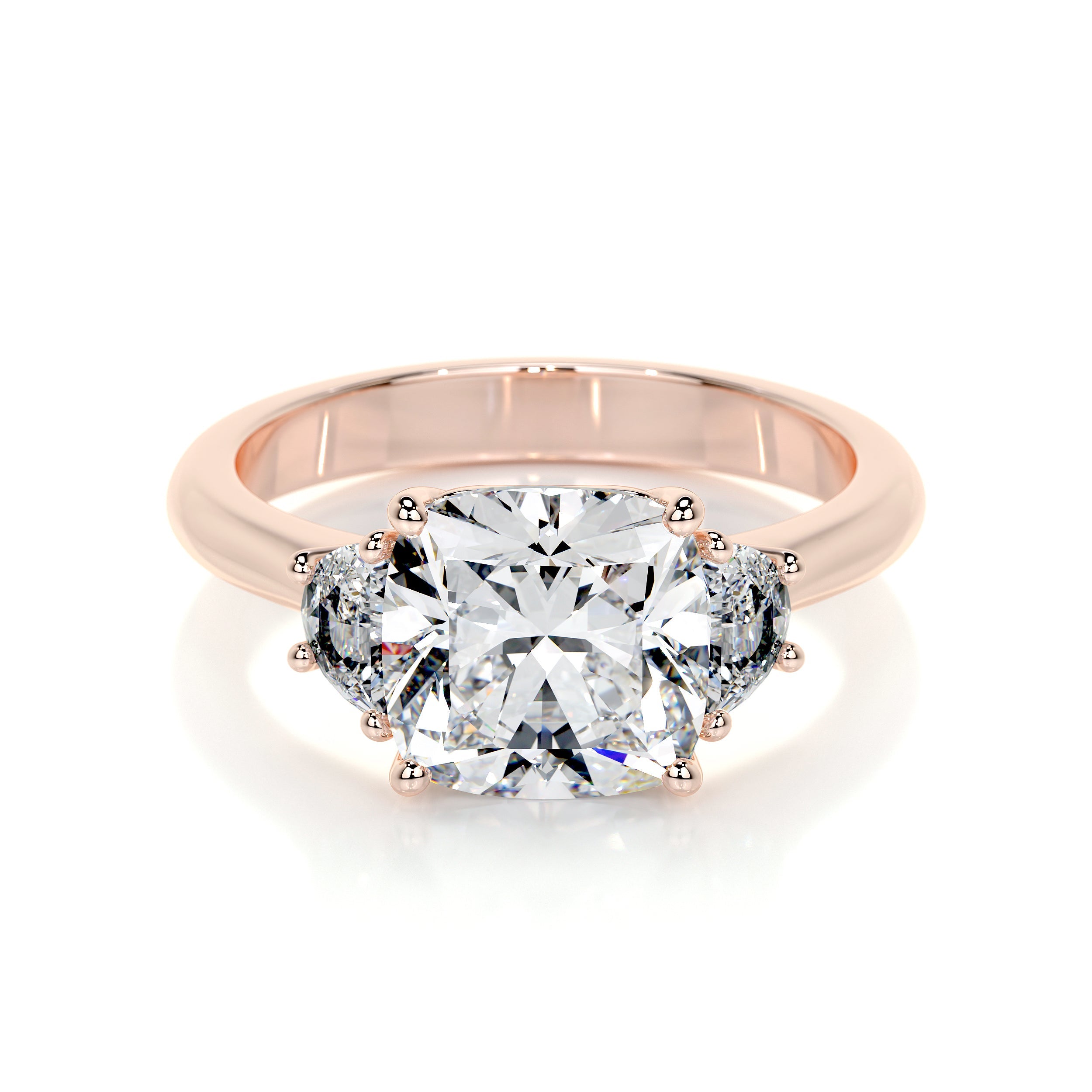 Whitney Lab Grown Diamond Ring -14K Rose Gold、mySite、hinf8tx79