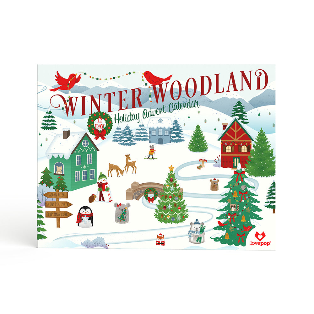 Winter Woodland 12 Day Holiday Advent Calendar、mySite、solidvoid