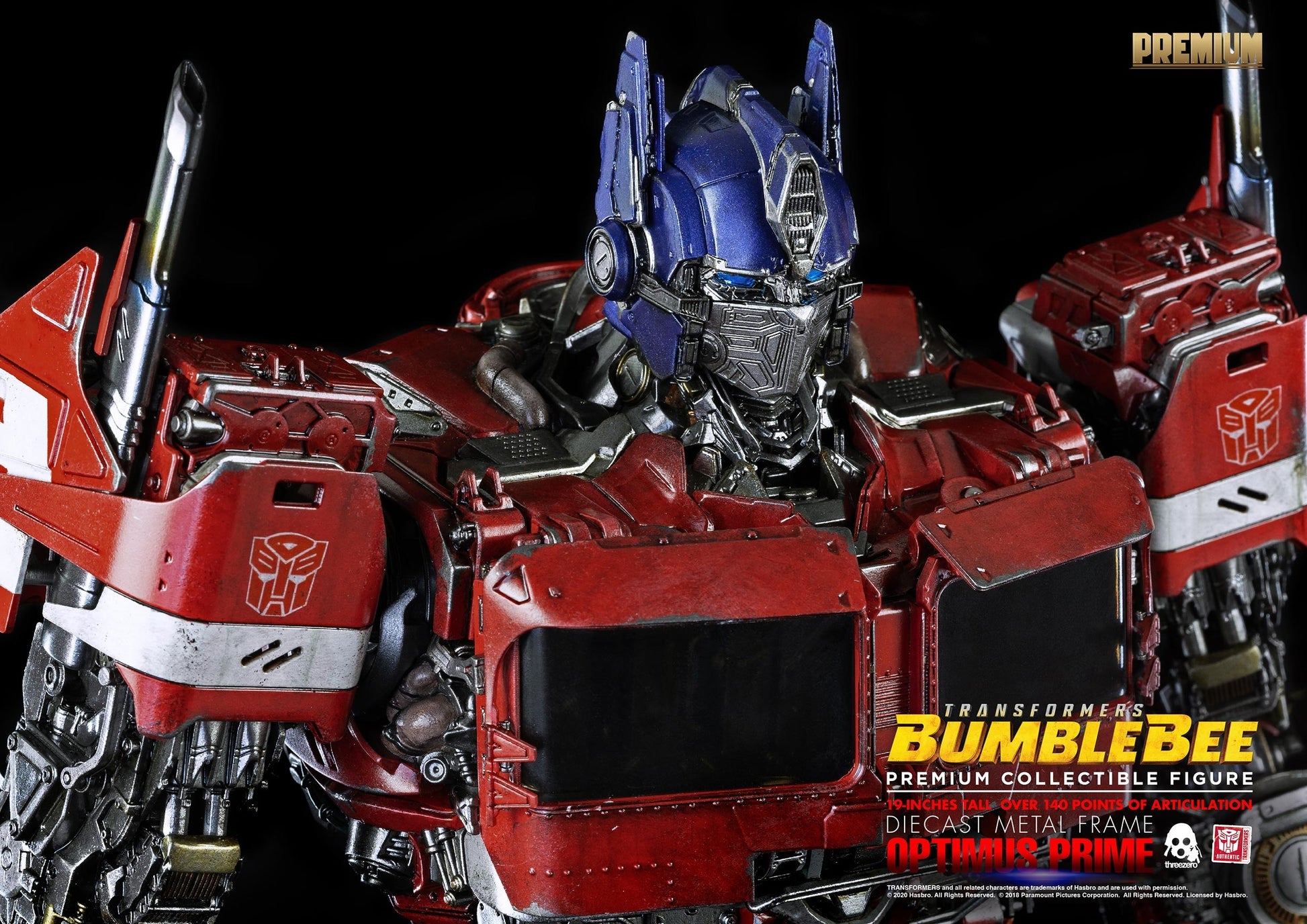Threezero Transformers: Bumblebee Premium Collectible Optimus Prime、mySite、hgirdovlk