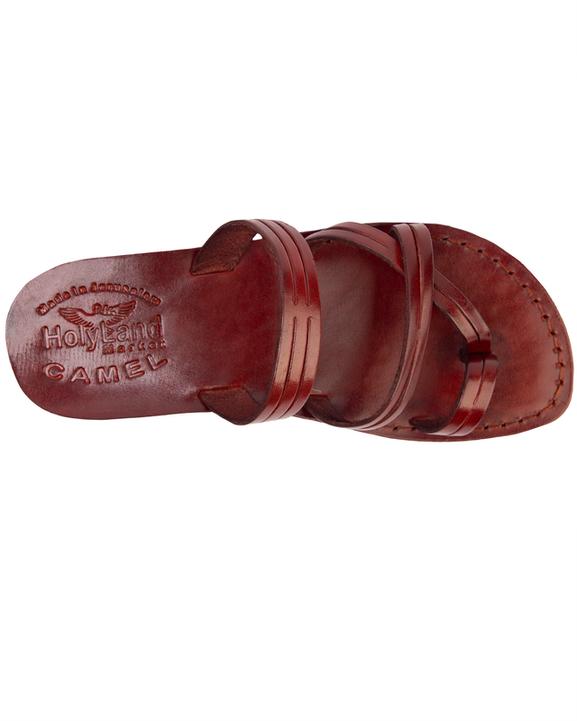 Holy Land Market Men/Women Biblical Jesus Leather Sandals/Slides From Jerusalem (Shepherd's Field)、mySite、topwebapps