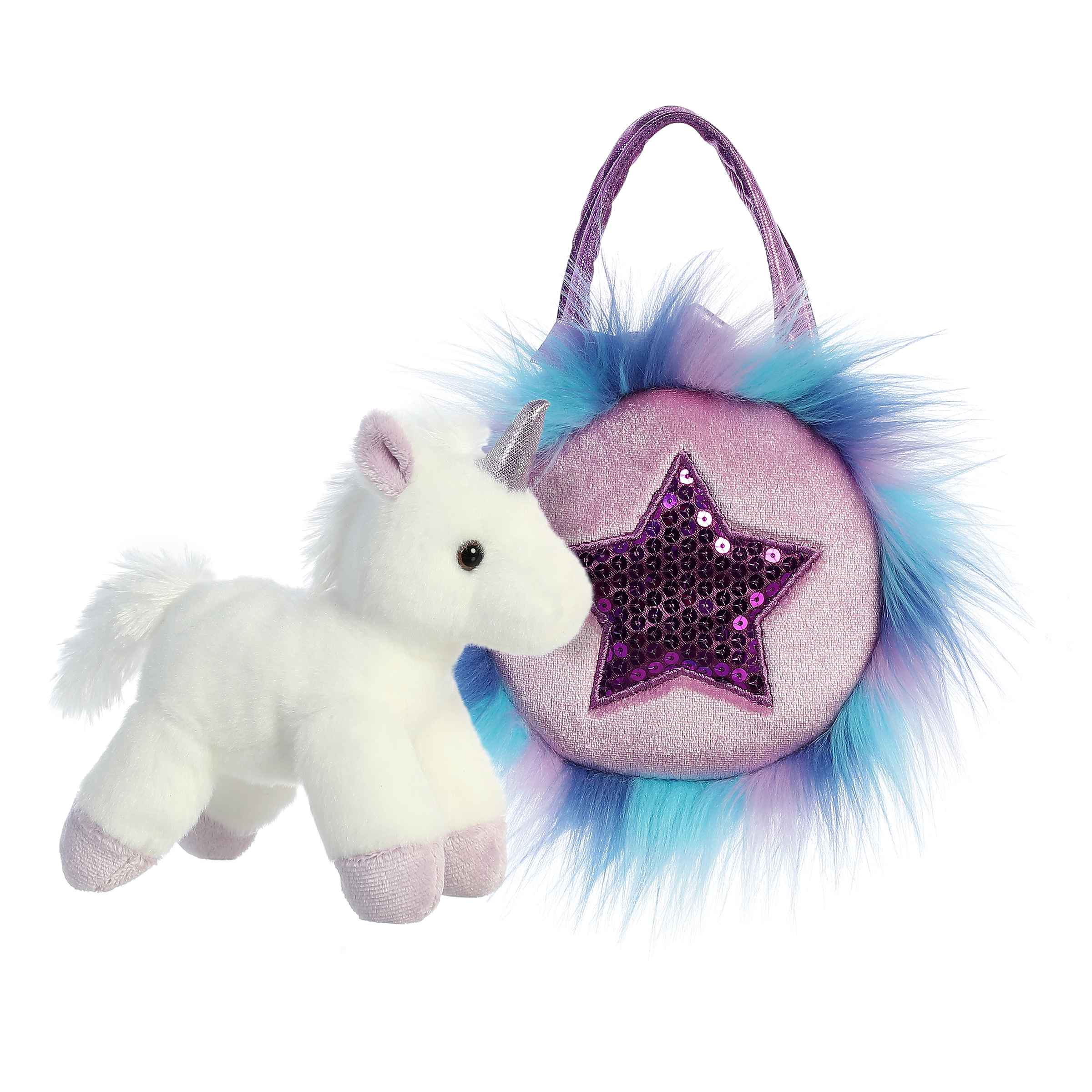 Aurora® - Fancy Pals™ - 5.5 Sparkle Heart Purple™ Unicorn、mySite、g9winljtr