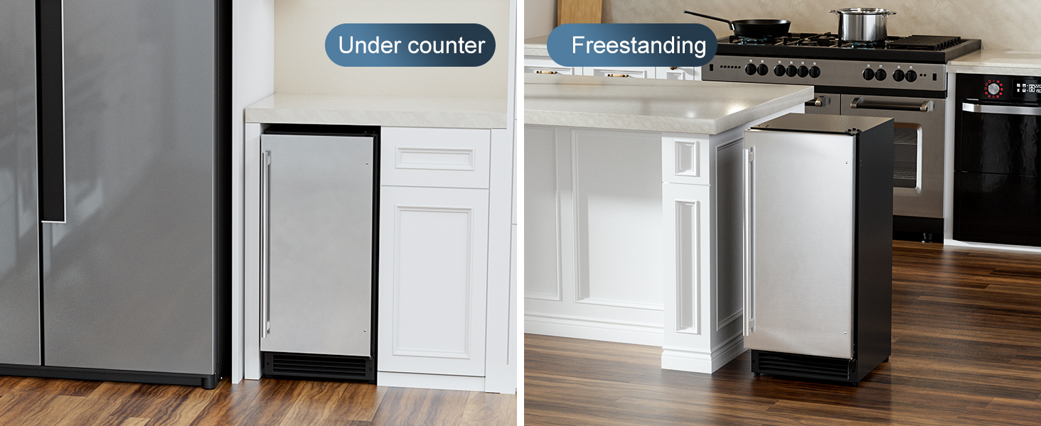 under counter ice maker
