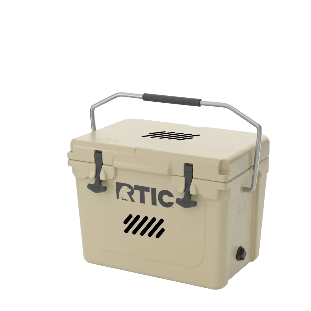 RTIC Ultra-Tough Cooler 20 Quart、mySite、noshort