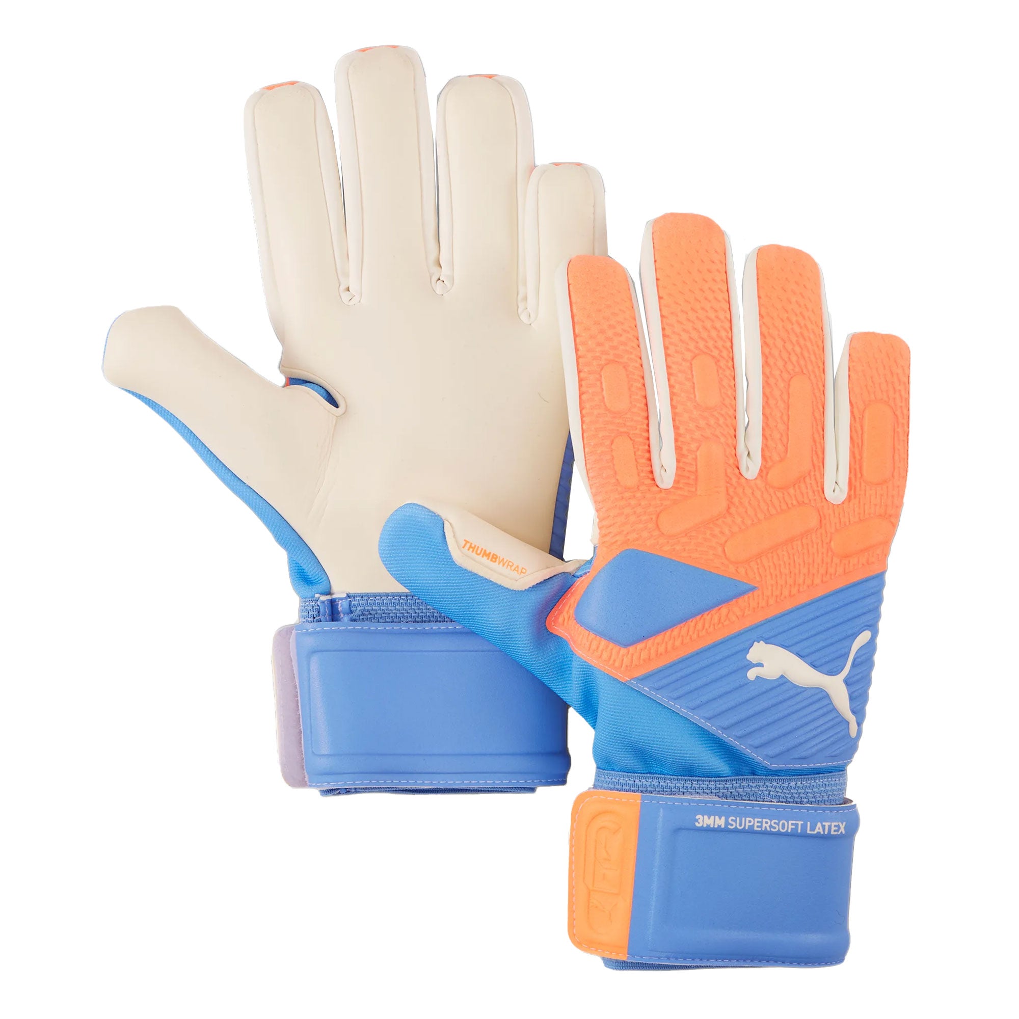 PUMA Men's Future Match Goalkeeper Gloves Orange/Blue、mySite、bottomscart