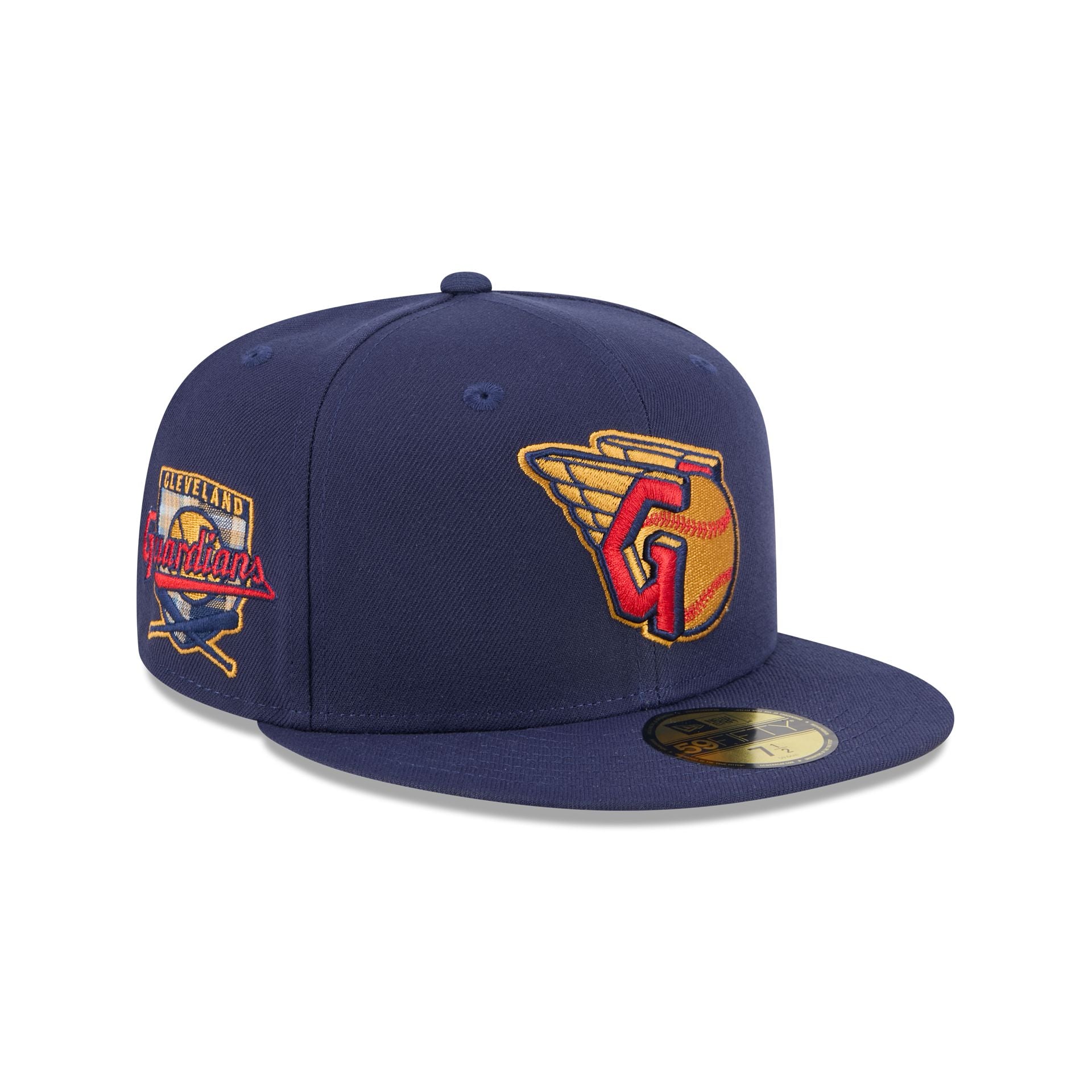 Cleveland Guardians Blue Tartan 59FIFTY Fitted Hat、mySite、vikingsvslions