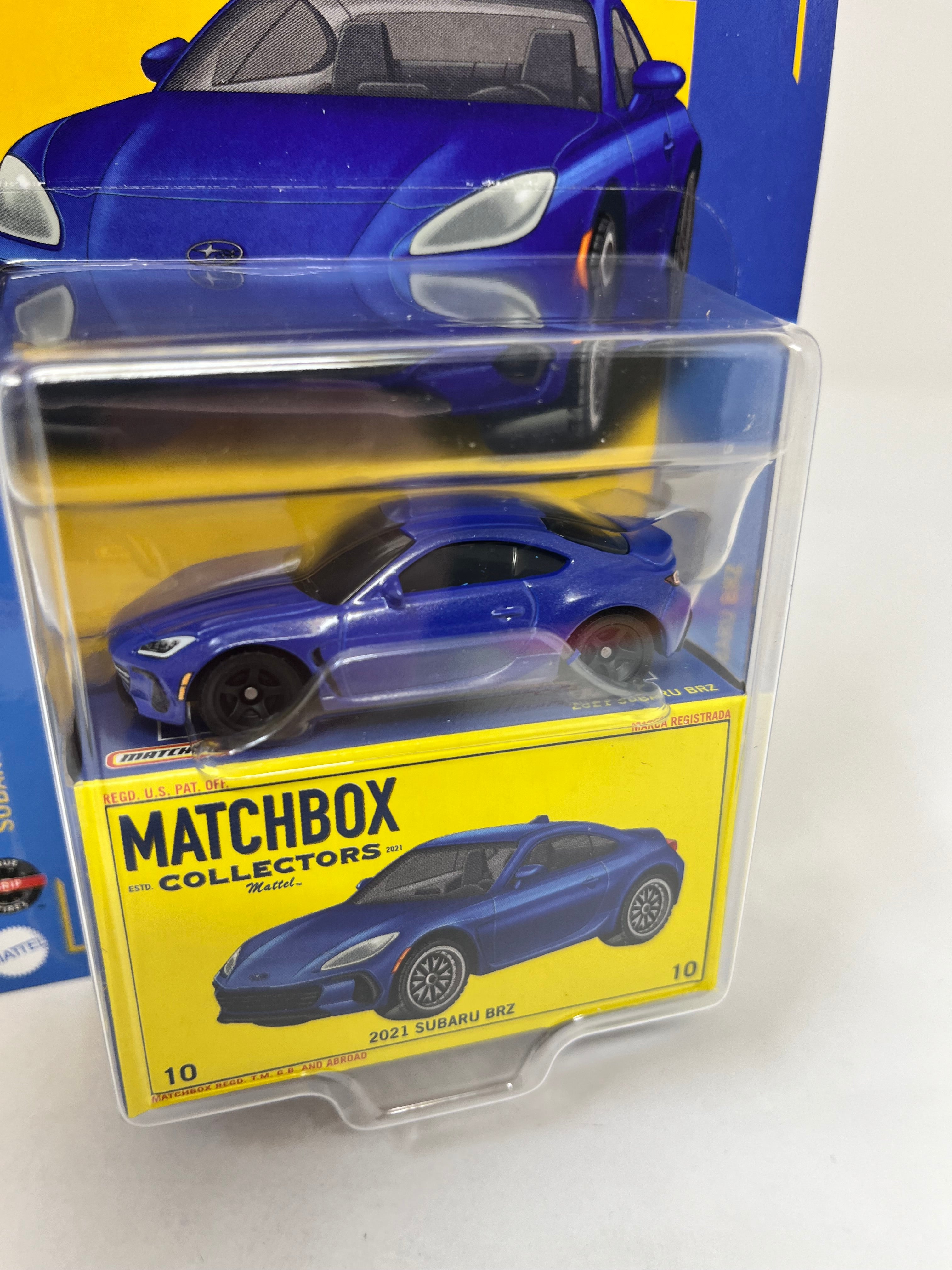 2021 Subaru BRZ * BLUE * 2024 Matchbox Collectors Series Case W、mySite、hgirdovlk
