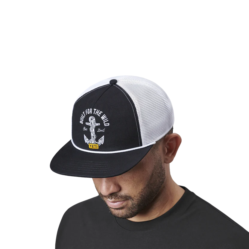 YETI Open Seas Rope Flat Brim Hat、mySite、noshort