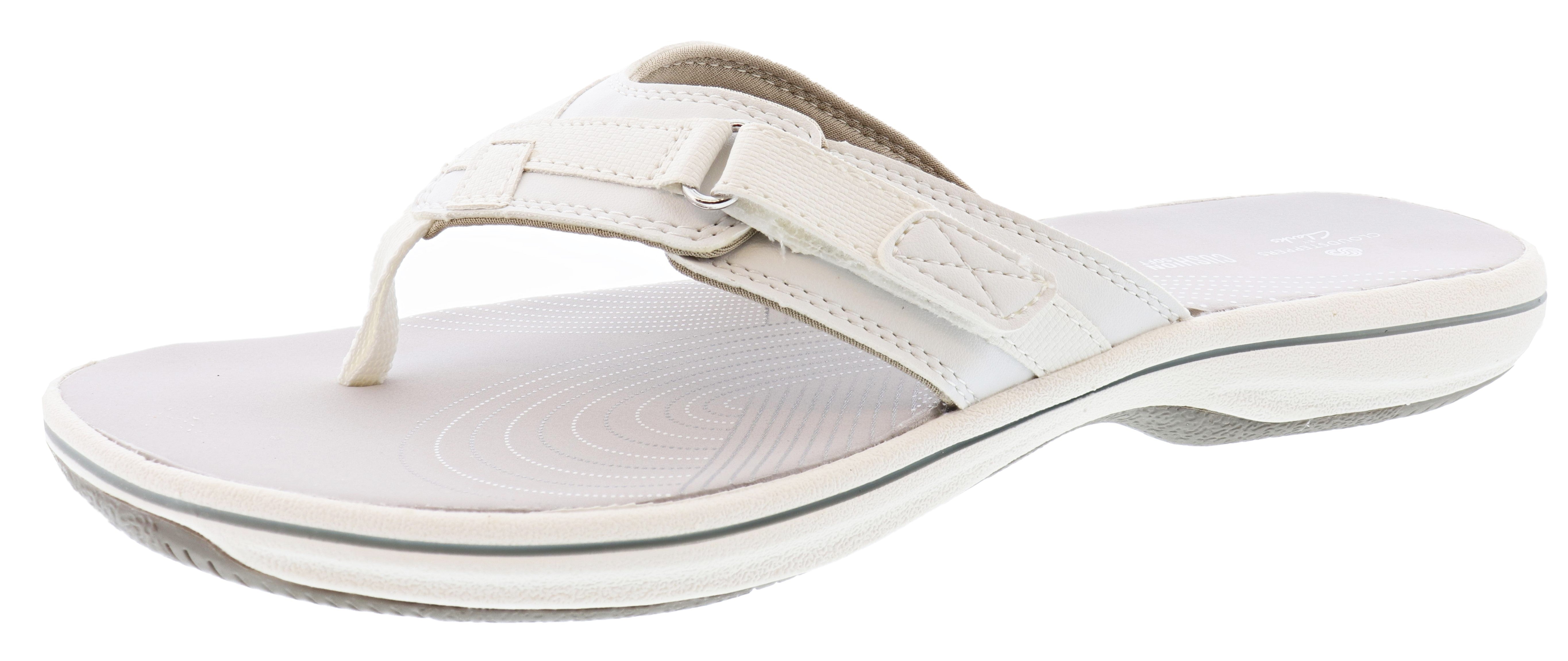 Clarks Women Sandals Lightweight Flip Flops Breeze Sea、mySite、dreamappss