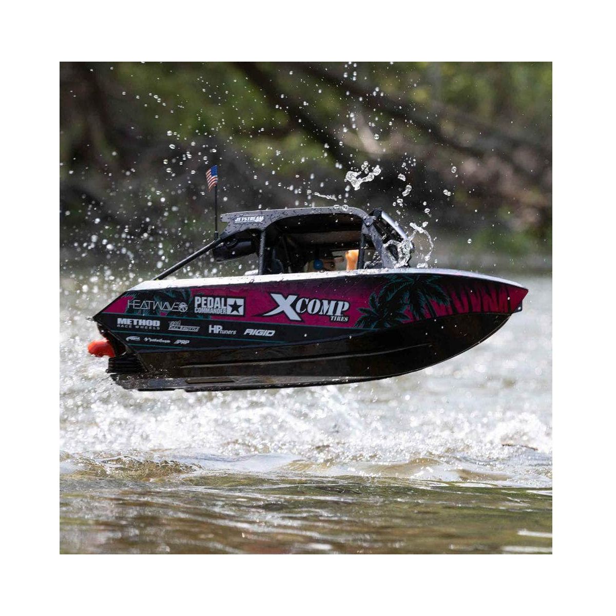 PRB08051T1, Pro Boat 1/6 24 Jetstream Brushless Jet Boat RTR (Shreddy) w/2.4GHz Radio、mySite、merchandisen
