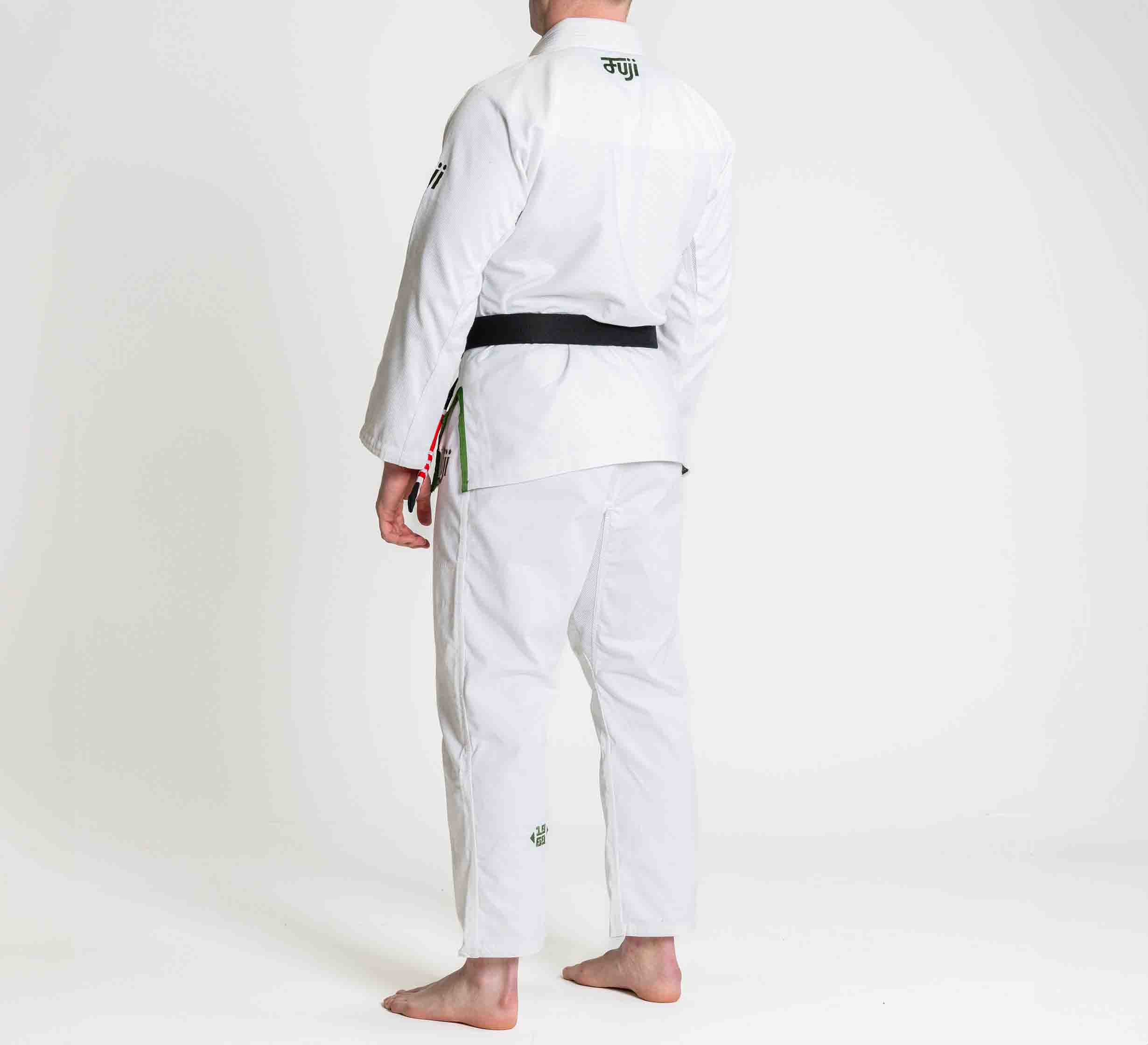 Flow-Tech BJJ Gi White/Green、mySite、gigharbornorthrealestate