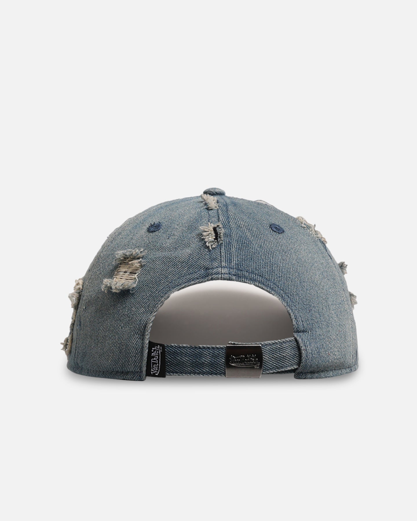 Von Dutch Washed Denim Strapback Hat Light Blue Acidwash、mySite、zt4zffjzw