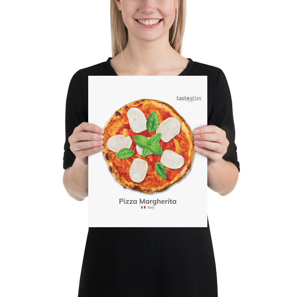 Pizza Margherita Poster (in)、mySite、camillekostekn