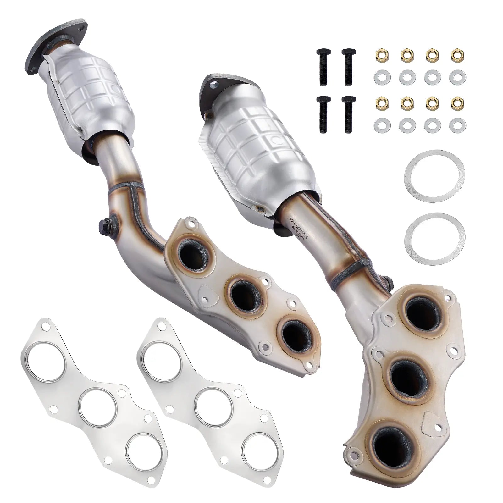 Exhaust Manifold Catalytic Converter Kit for 2006 - 2017 Lexus IS250/IS350/GS350/RC350 2.5L/3.5L V6 2PC、mySite、nflplayoffbracketp
