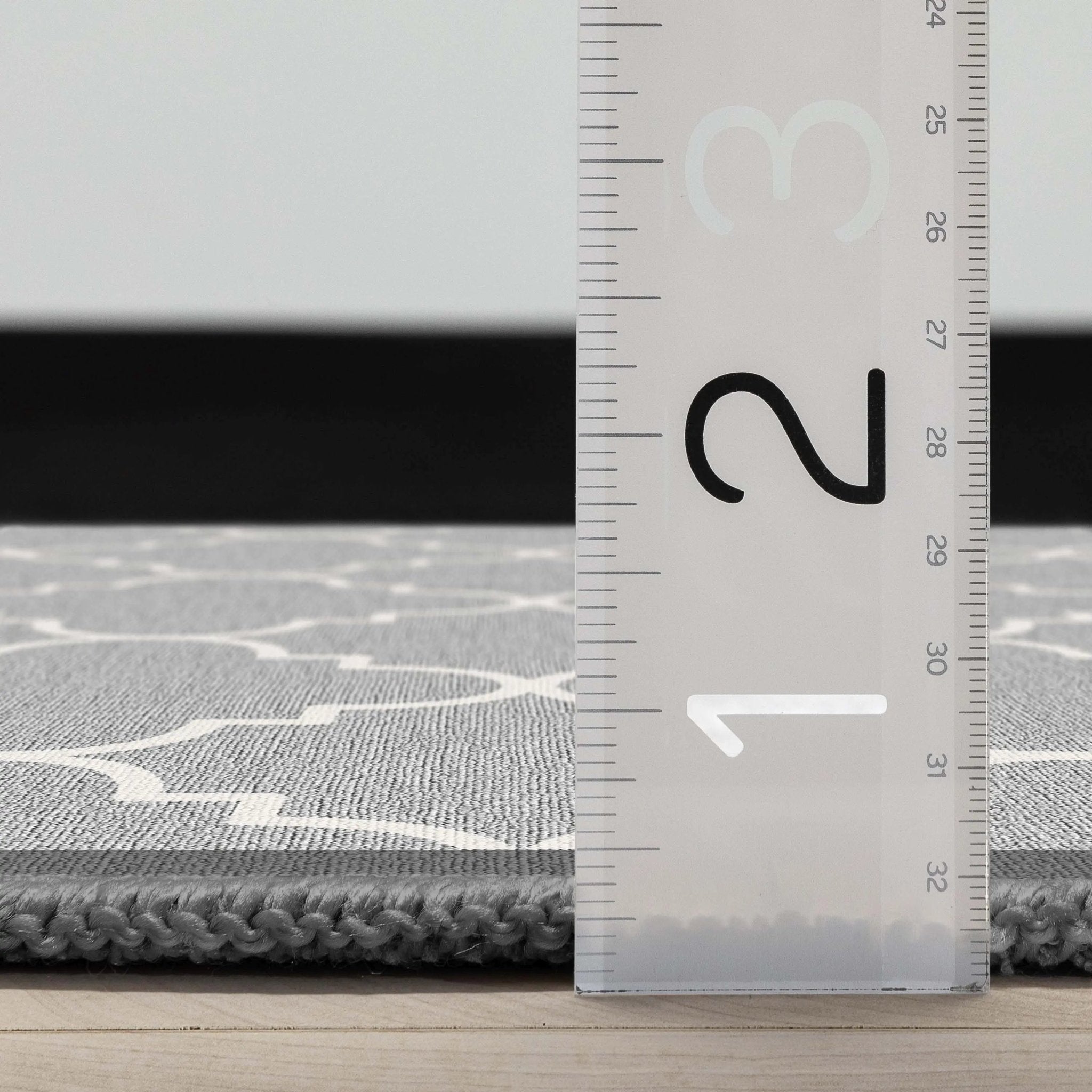 Brooklyn Trellis Grey Modern Flat-Weave Cotton Backing Rug、mySite、gigharbornorthrealestate