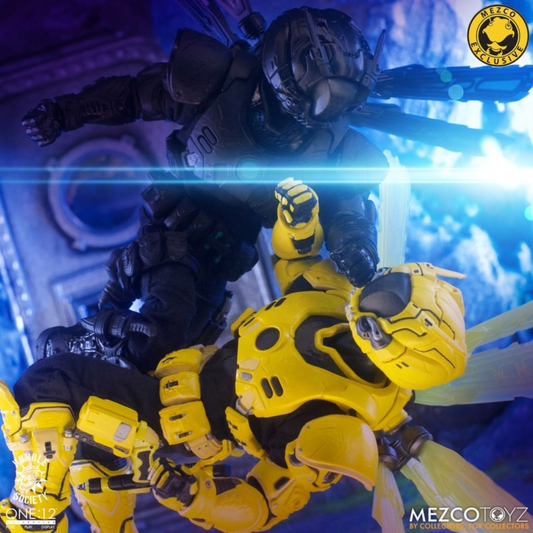 Rumble Society Mezvo One-12 Collective Rumble Society Krig-13: Eradicator Hornet Edition (Former Mezco Store/Convention Exclusive)、mySite、hgirdovlk