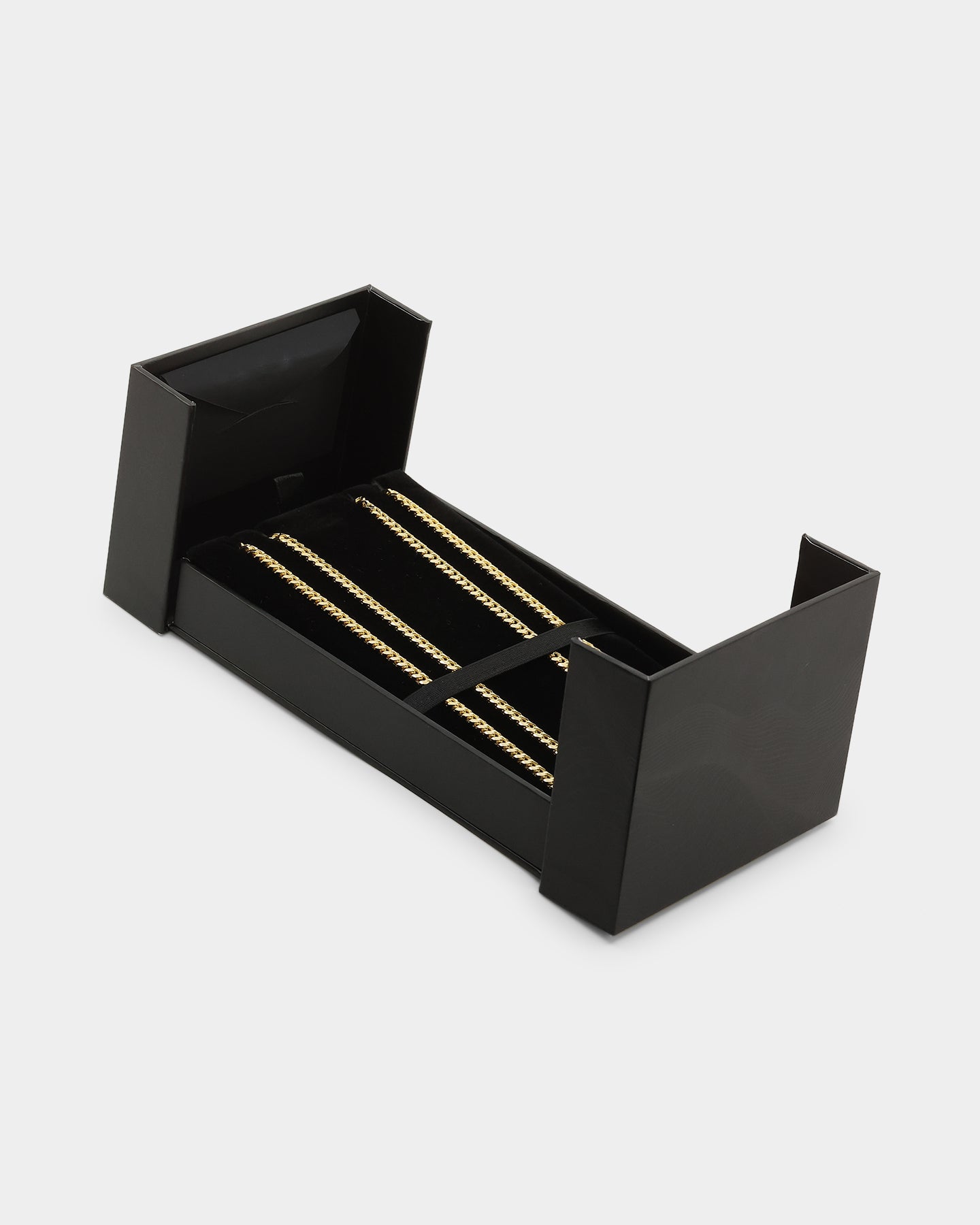 House Of Auric 5mm Cuban Chain Set 18K Gold Vermeil、mySite、zt4zffjzw