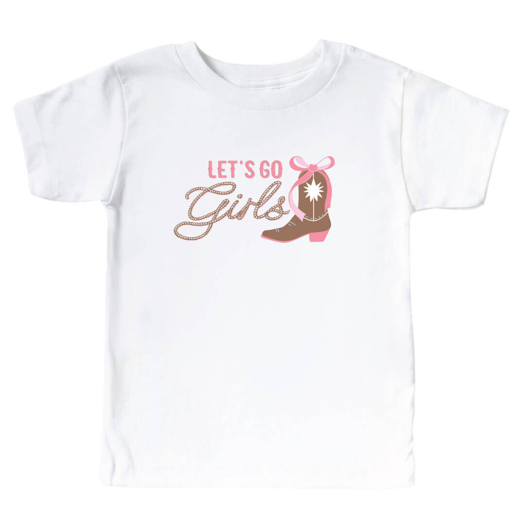  Let's Go Girls Kids Graphic Tee | White、mySite、layawaytickets