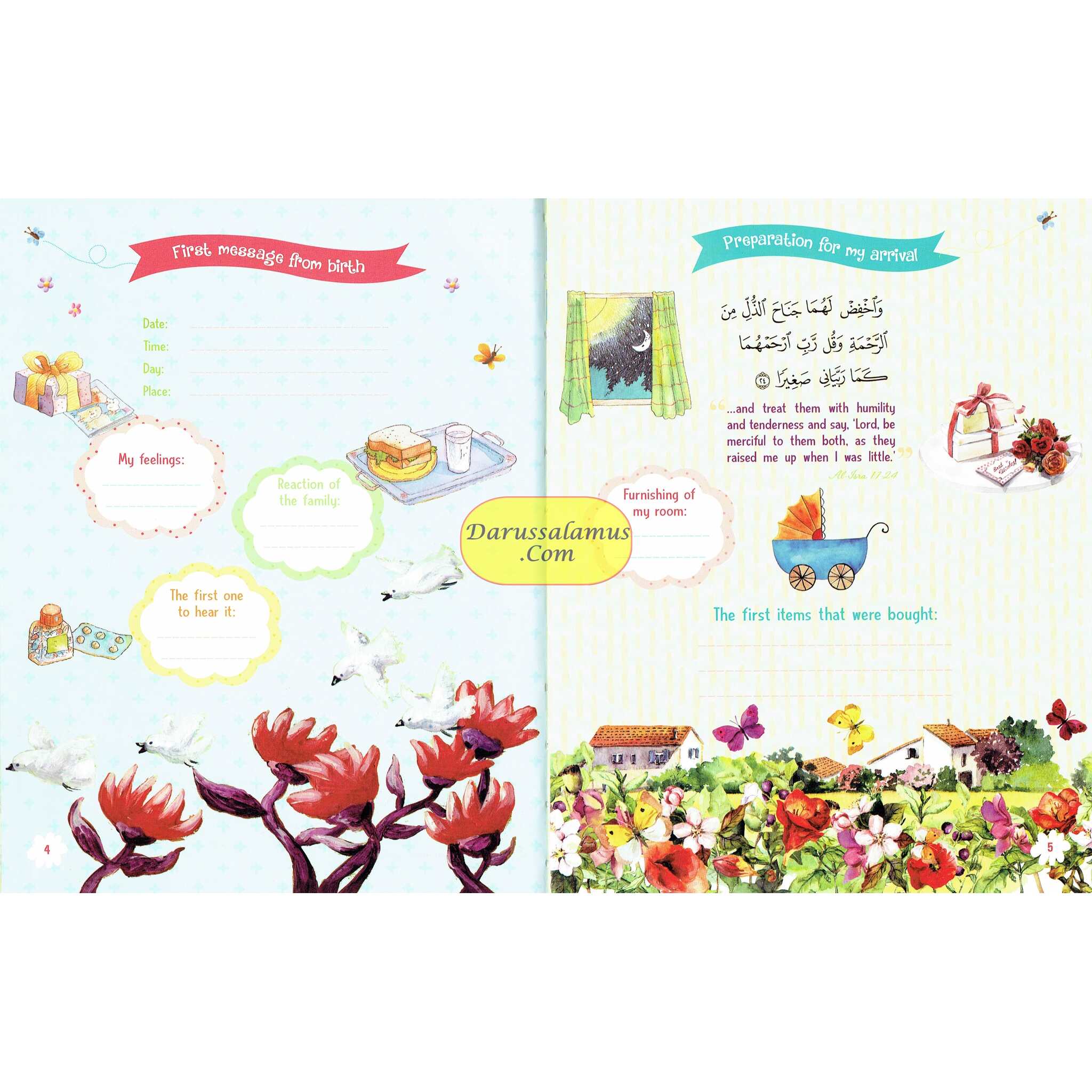 Muslim Baby Record Book (For Boys)、mySite、topwebapps