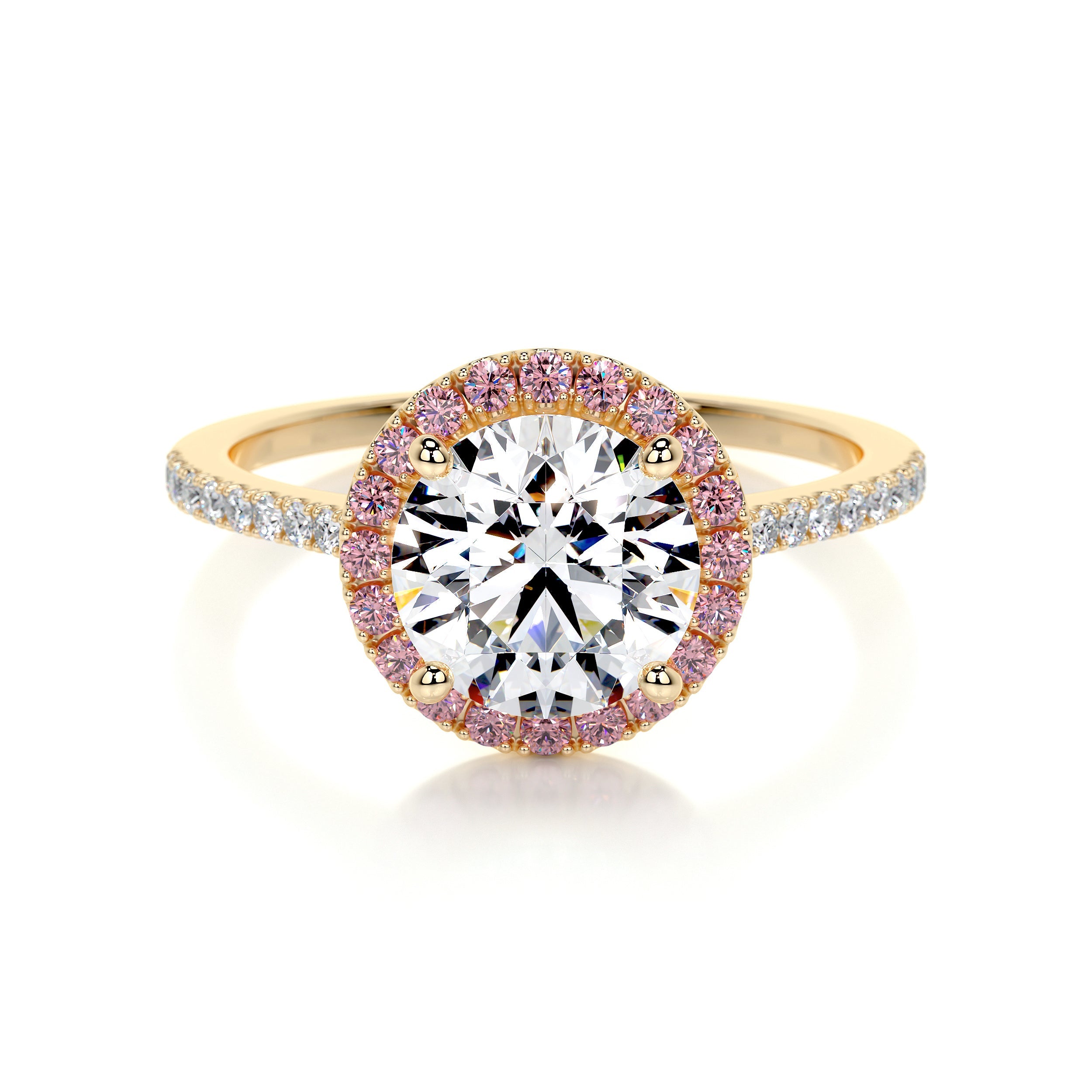 Layla Lab Grown Diamond Ring - 18K Yellow Gold、mySite、hinf8tx79
