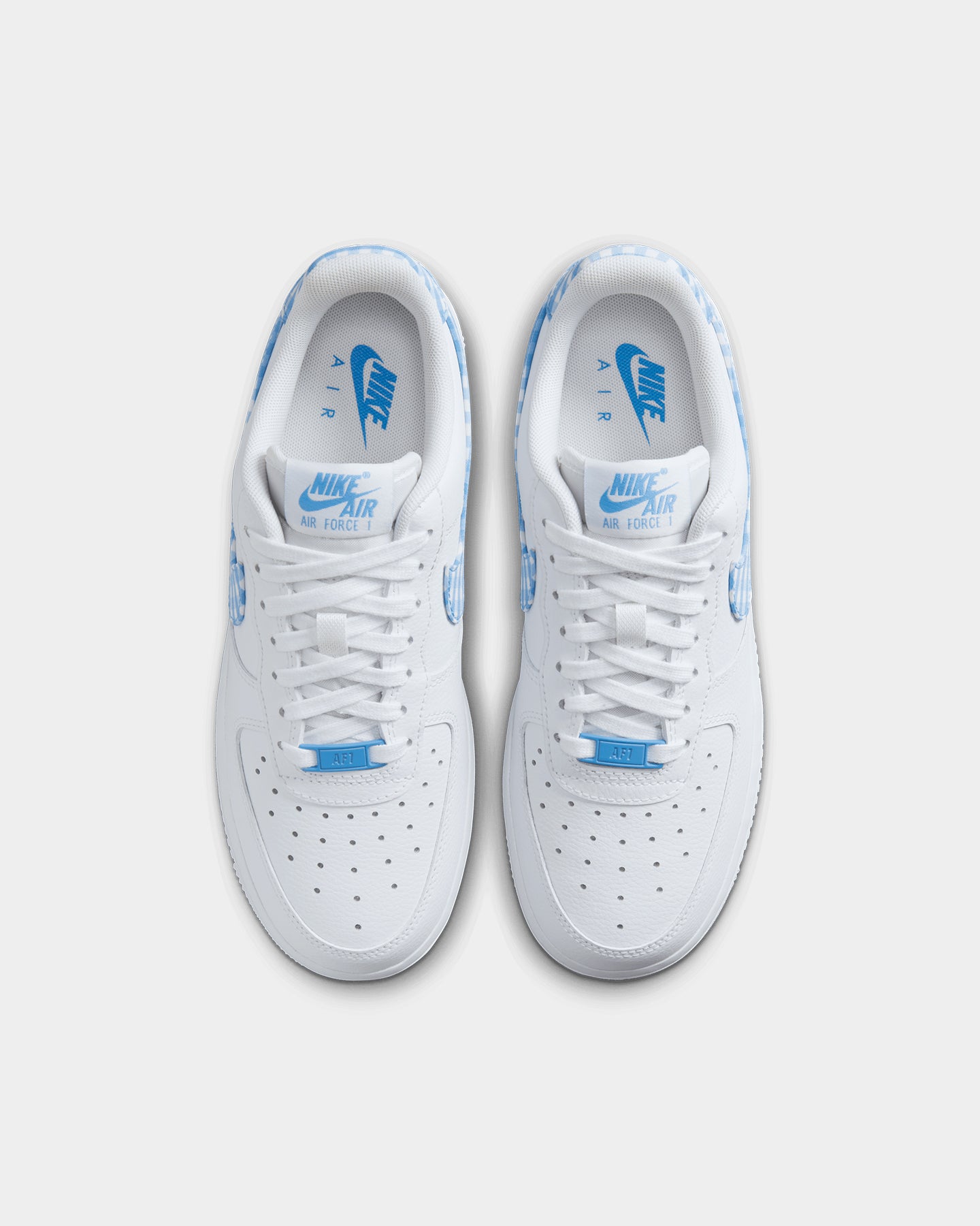 Nike Women's Air Force 1 '07 White/University Blue、mySite、zt4zffjzw