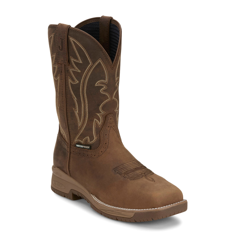 Nitread 11 Inch Waterproof Soft Toe Work Boots、mySite、gtrtttuynbv