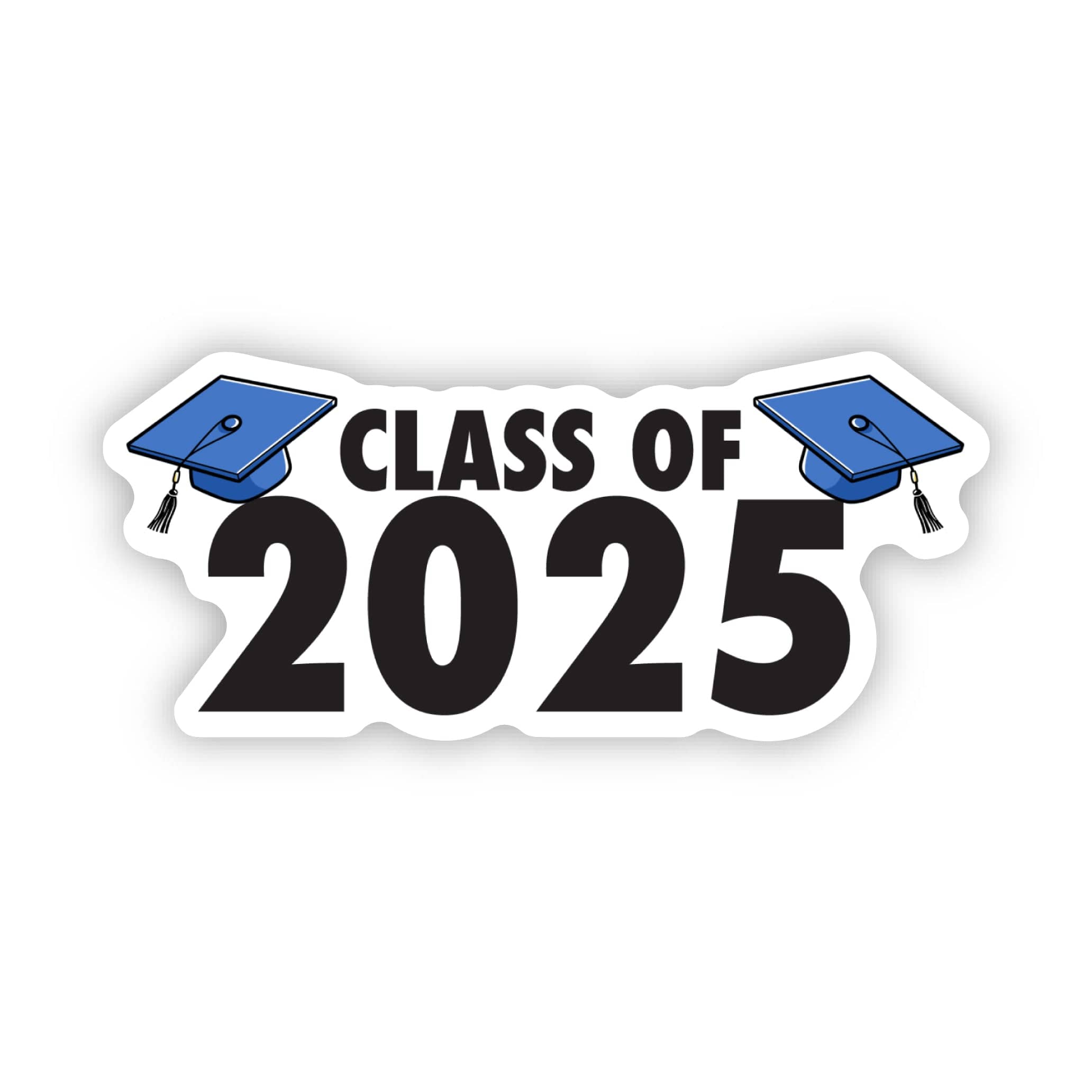  Class Of 2025 Graduation Caps Sticker、mySite、elrpsem3k