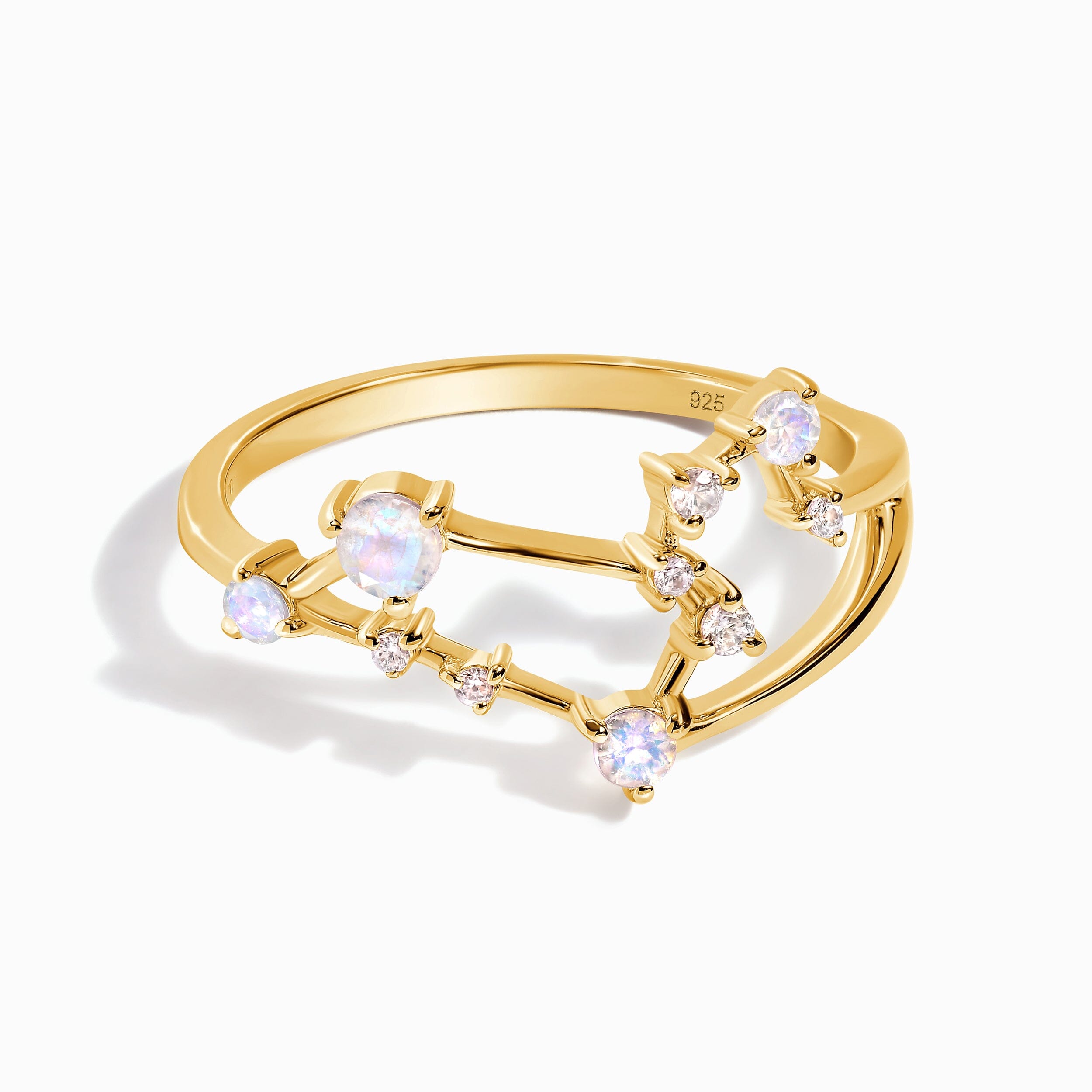 Moonstone Ring - Leo Zodiac Constellation、mySite、hinf8tx79