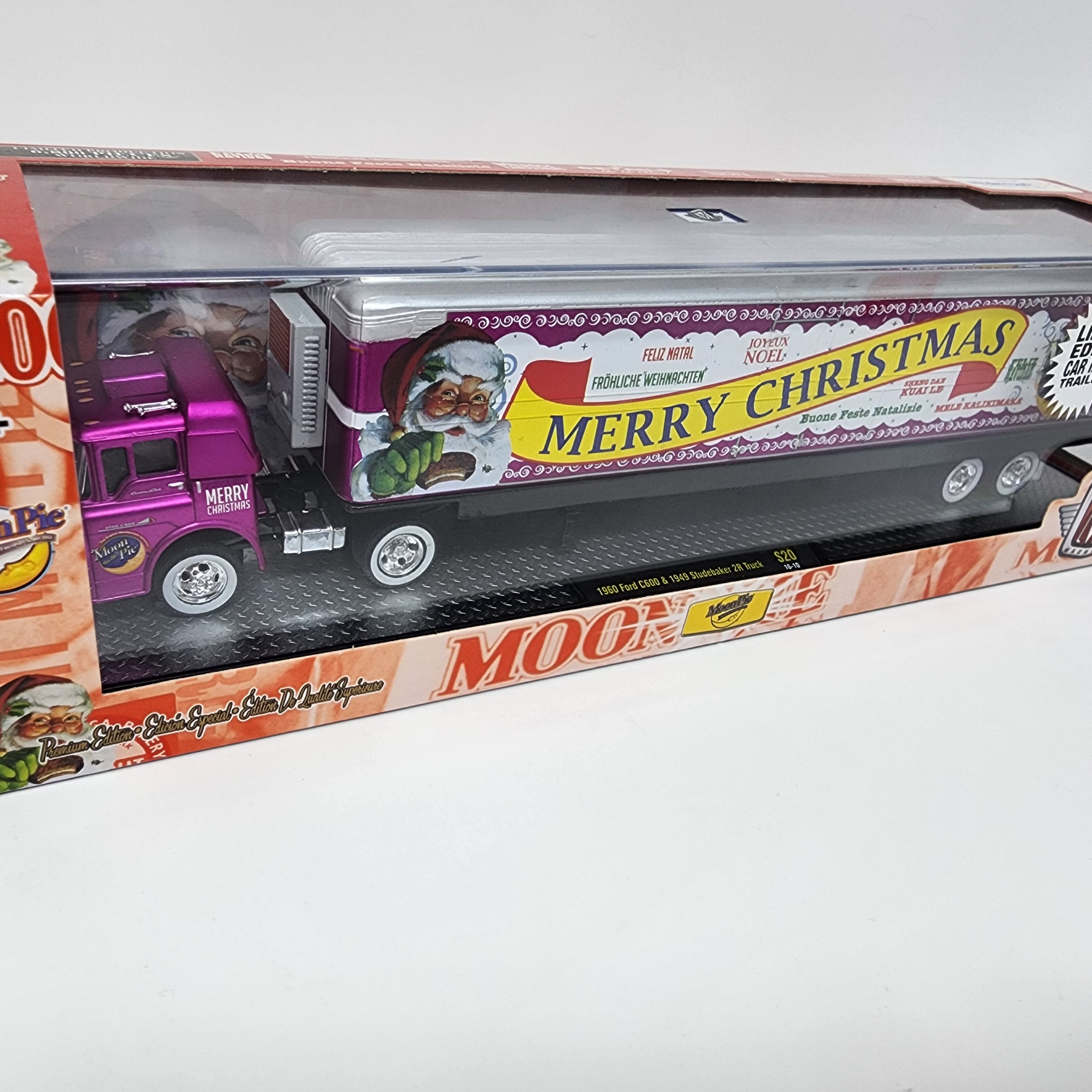 1960 Ford C600 & 1949 Studebacker 2R Truck * M2 Machines Merry Christmas Moon Pie、mySite、hgirdovlk