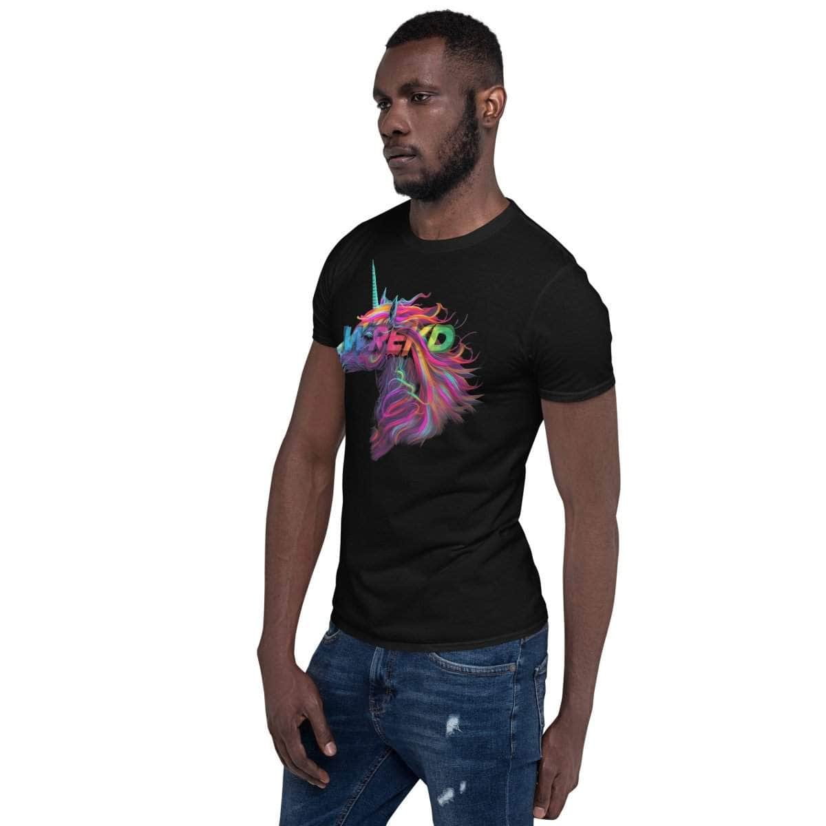  WREKD Unicorn Soft-Style Short-Sleeve Unisex T-Shirt、mySite、merchandisen