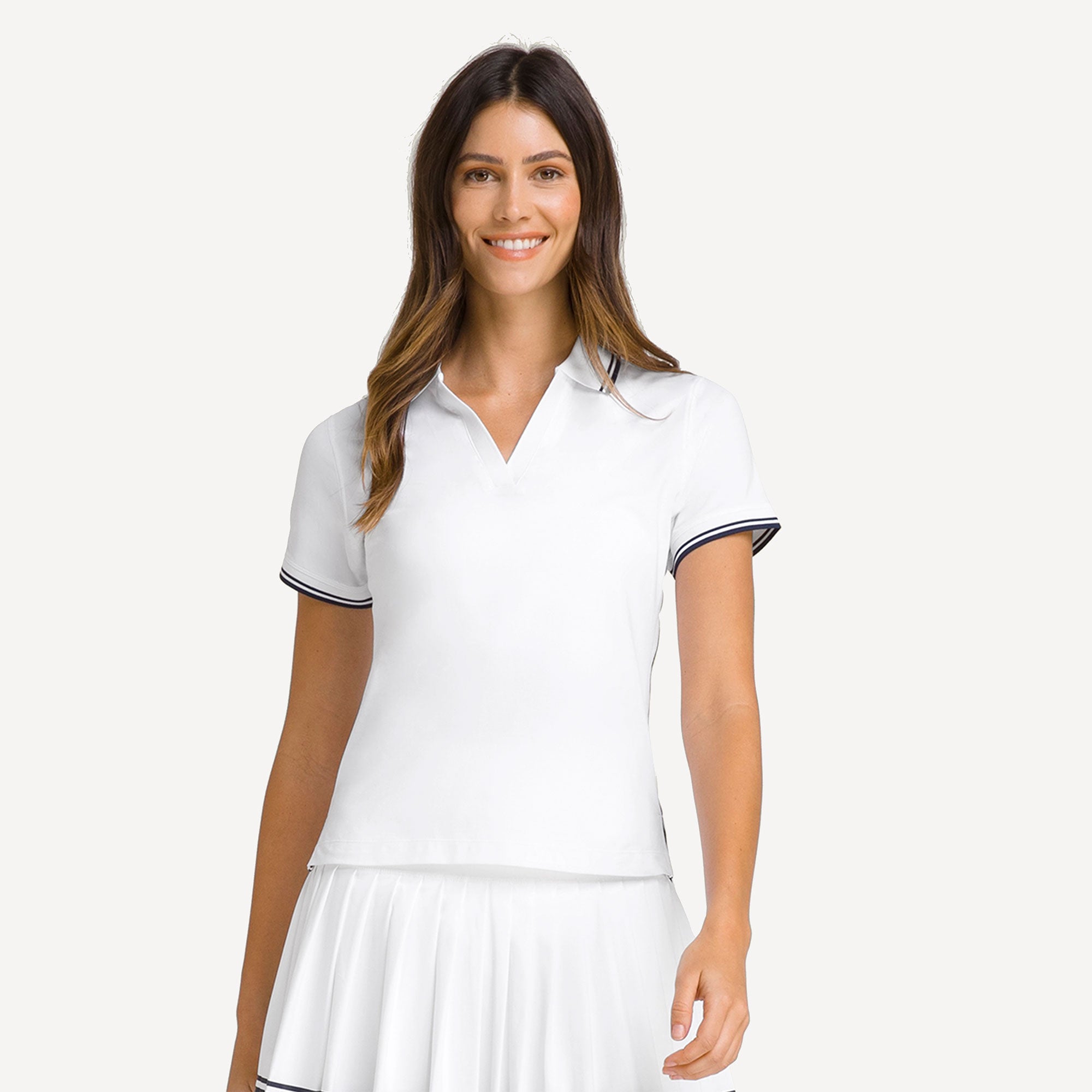 Wilson Club Women's Tennis Polo、mySite、neckold