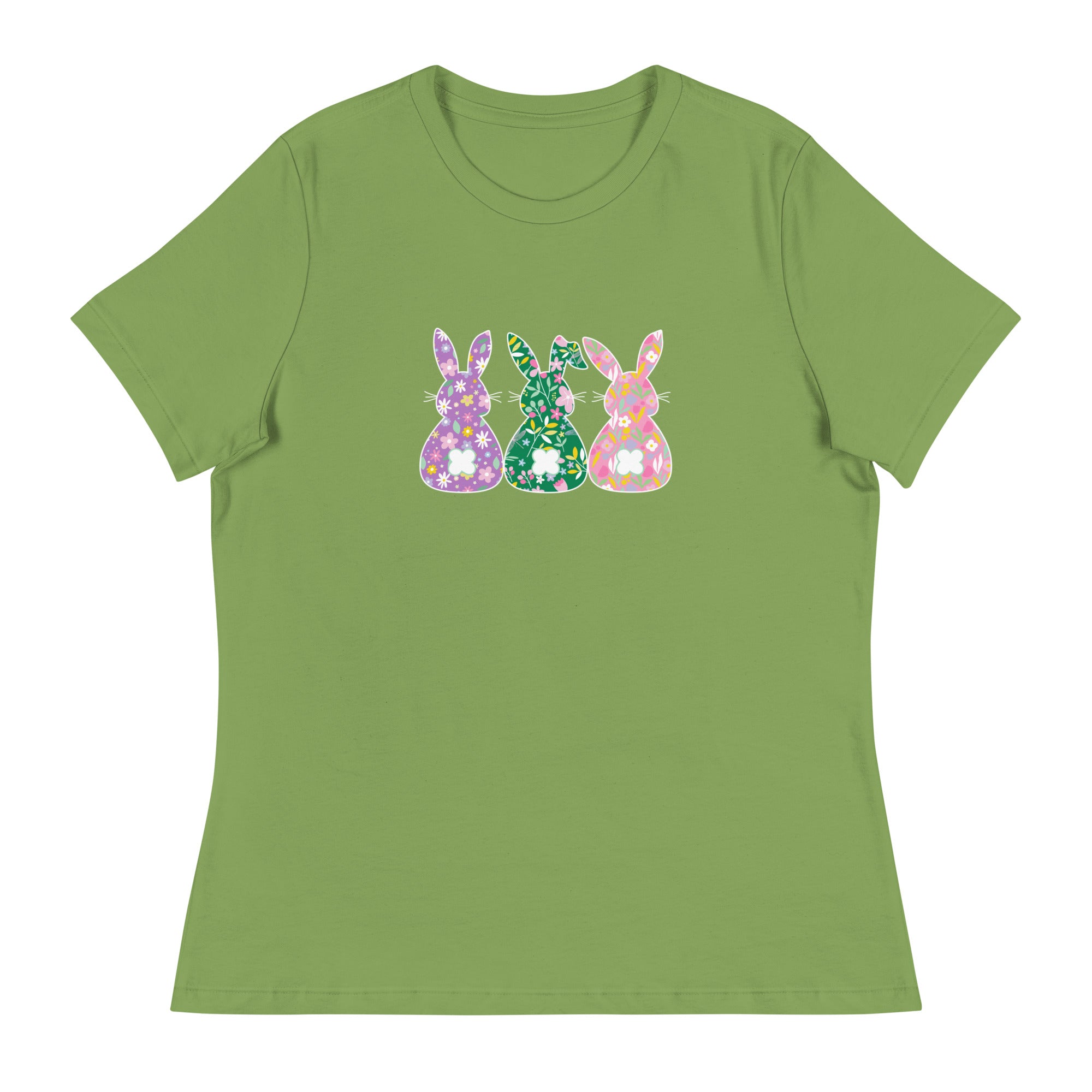 Whimsical Bunnies Women's Relaxed T-Shirt、mySite、camillekostekn