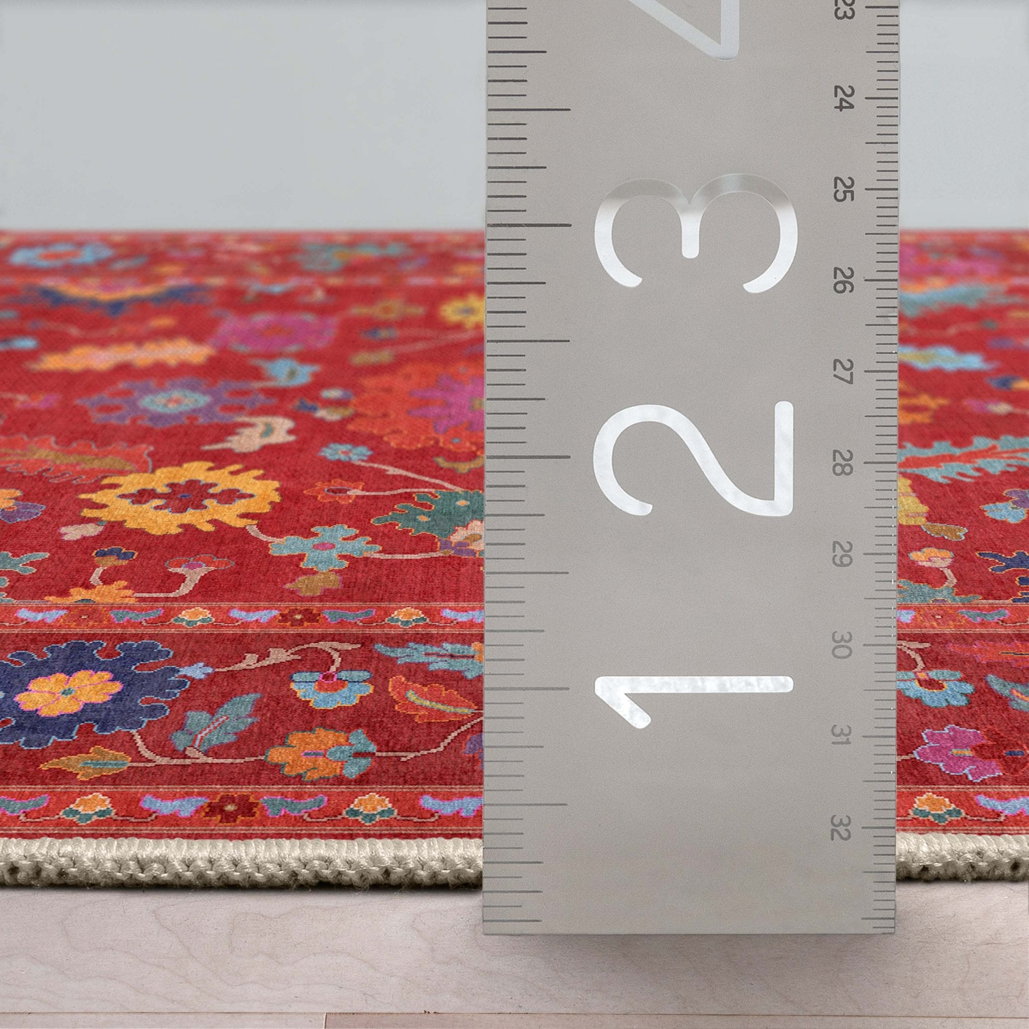 Bodrum Vintage Bohemian Floral Rug for Living Room Bedroom Dining Room ,Easy Clean、mySite、gigharbornorthrealestate