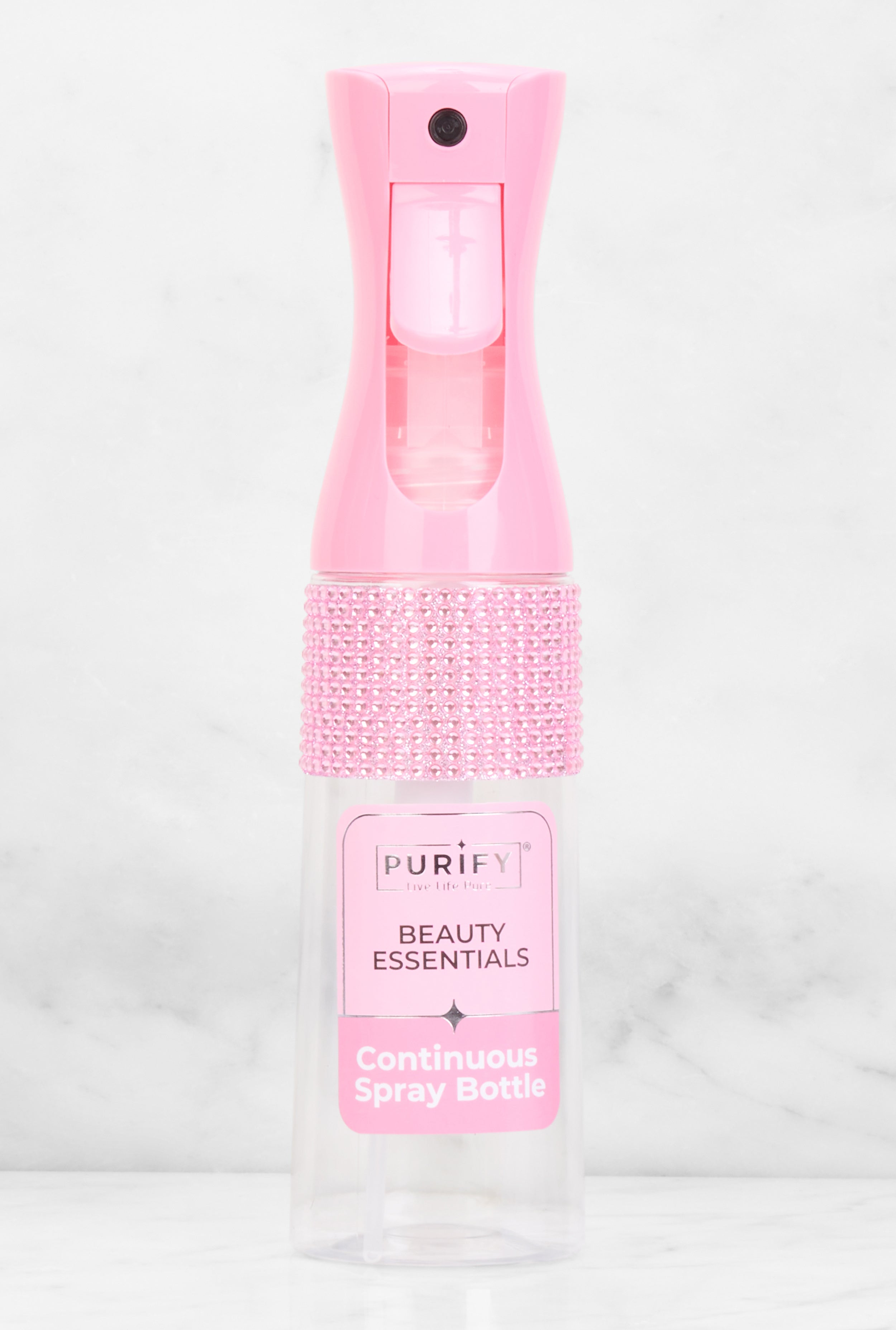 Rhinestone Transparent Continuous Spray Bottle、mySite、camillekostekn