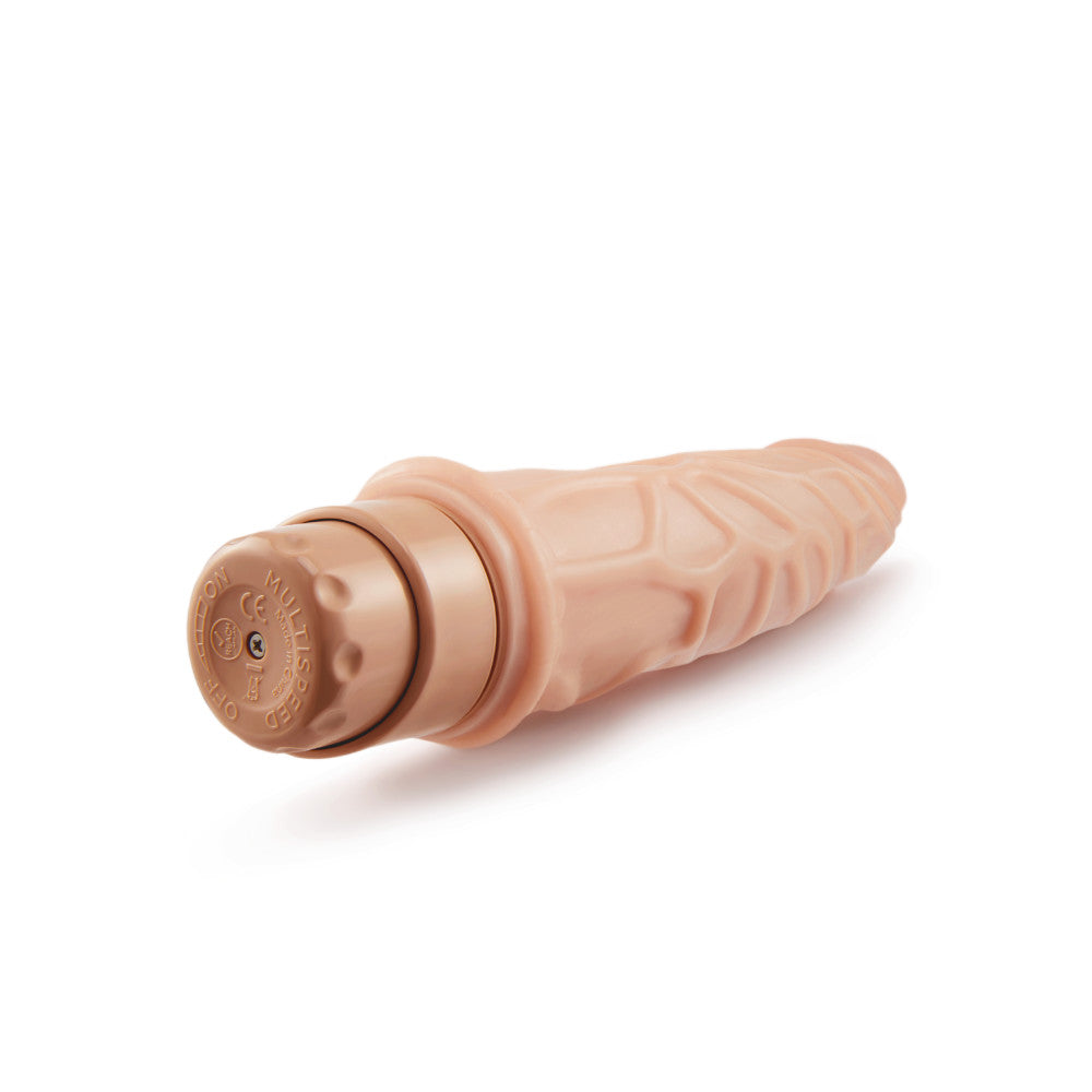 Dr. Skin By Blush® | Cock Vibe 3 Realistic Beige 7.25-Inch Long Vibrating Dildo、mySite、bottomscart