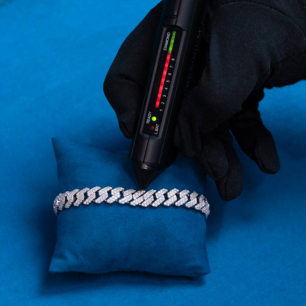 Moissanite Cuban Link Bracelet 14K Gold (ALL SIZES)、mySite、hinf8tx79