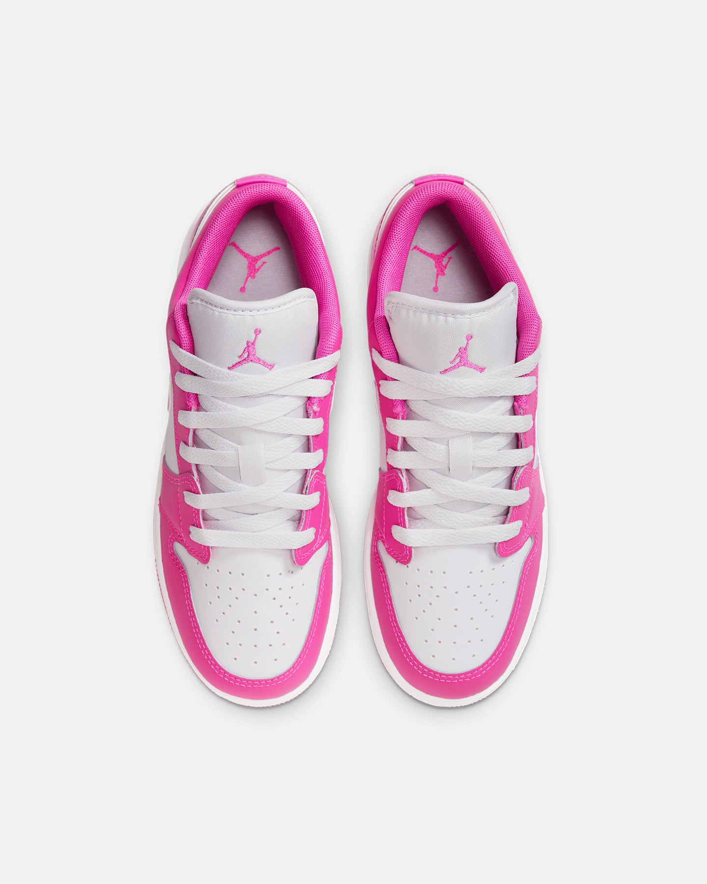 Jordan Kids' Air Jordan 1 Low (GS) Fire Pink/Iris Whisper White、mySite、zt4zffjzw